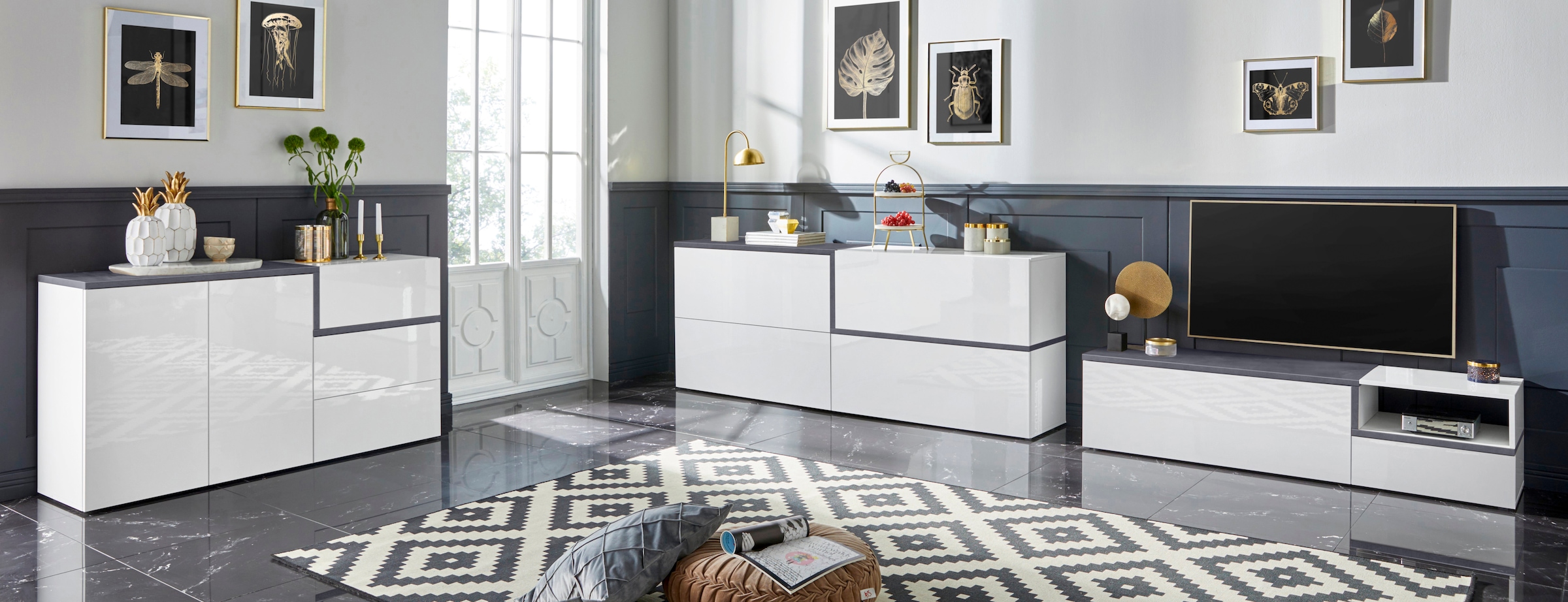 INOSIGN Sideboard »Zet«, Breite 210 cm