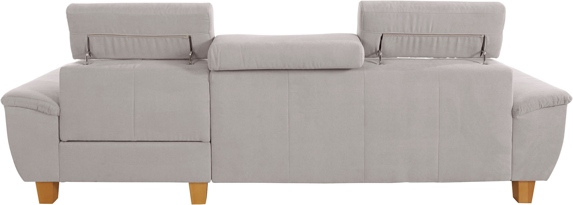 exxpo - sofa fashion Ecksofa »Enya, aufwendige Detailverarbeitung, hoher Sitzkomfort, bequem, L-Form« inkl. Kopfteilverstellung, wahlweise mit Bettfunktion und Bettkasten