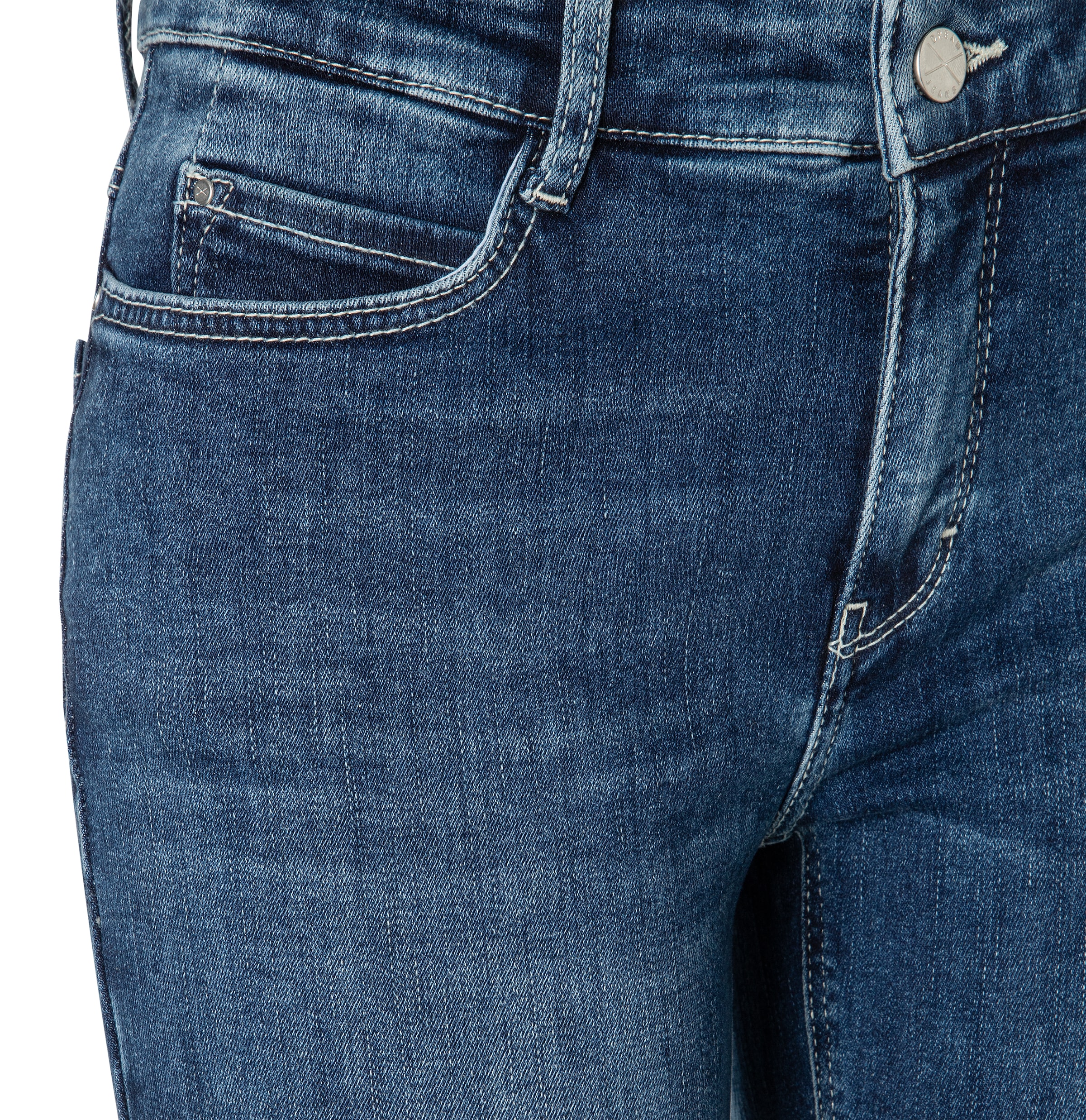 MAC 7/8-Jeans »DREAM cropped auth.« Innovativer Hyperstretch Denim mit figurformendem Shaping-Effekt