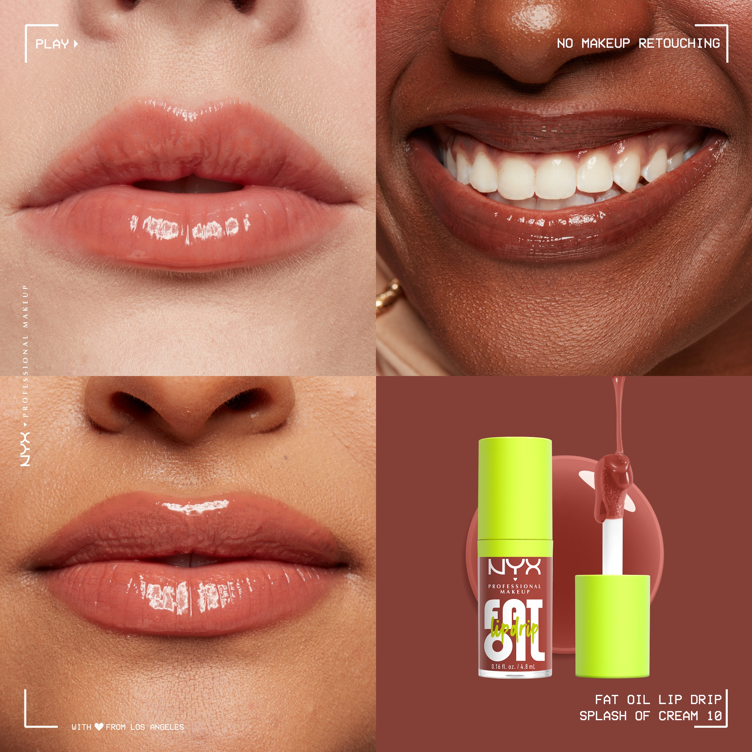 NYX Lipgloss »Makeup Fat Oil Lip Drip«