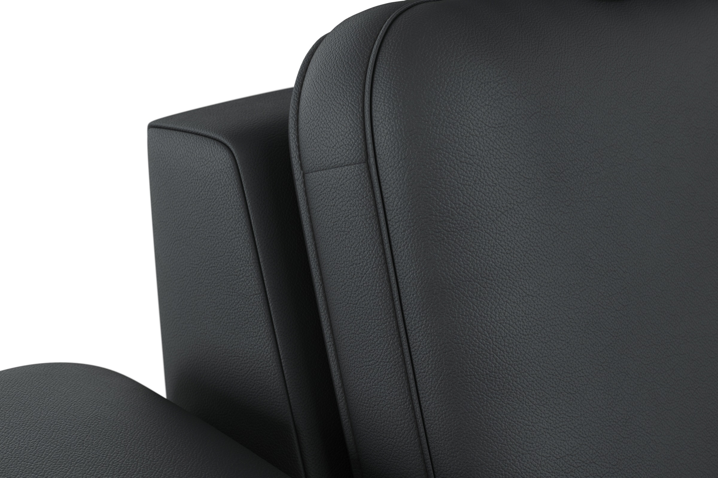 sit&more Wohnlandschaft »Bendigo U-Form«, inklusive Sitztiefenverstellung, Bodenfreiheit 12 cm, in 2 Fußfarben