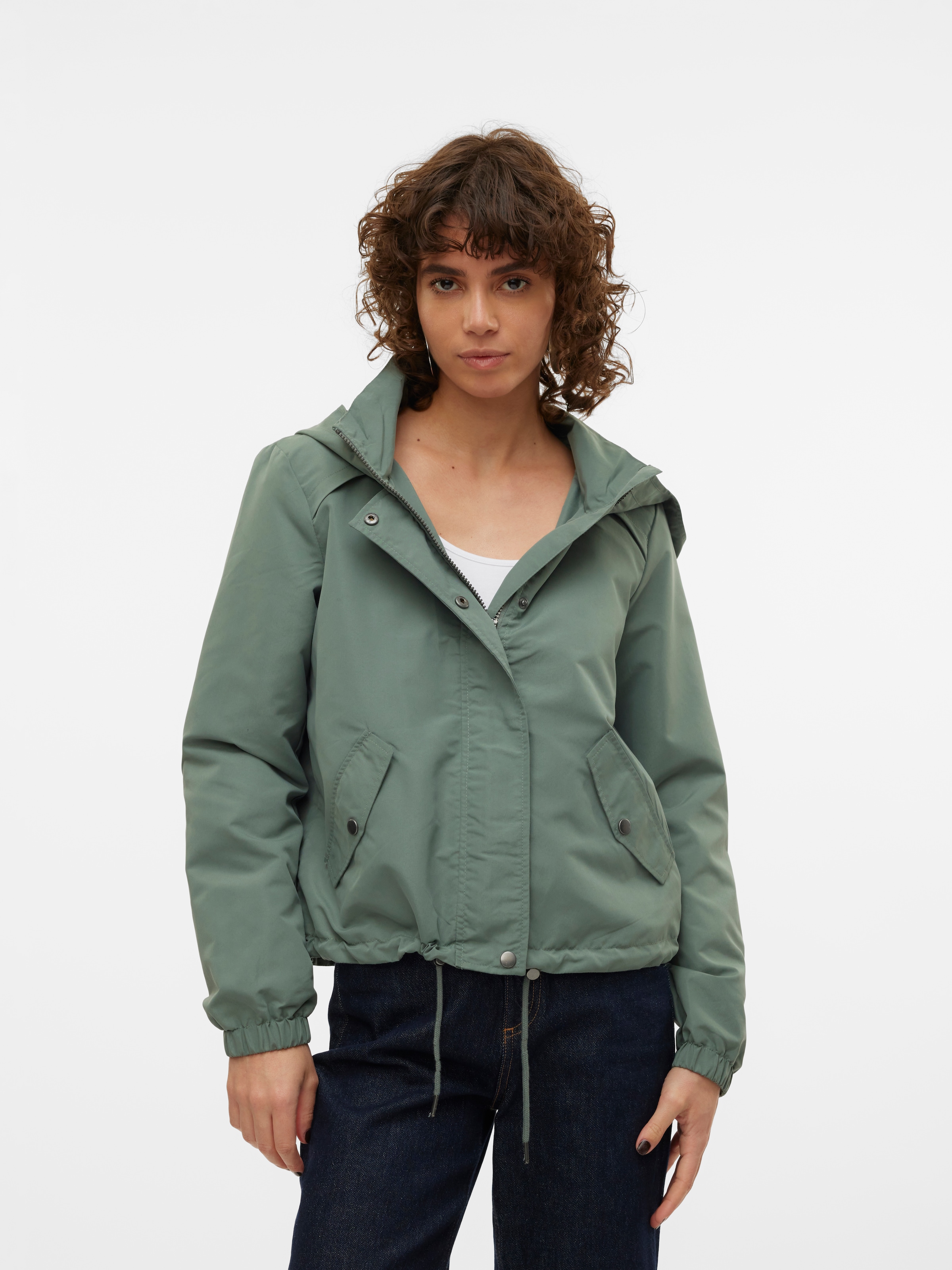 Vero Moda Parka »VMZOA SHORT PARKA NOOS« mit Kapuze Kunstfaser