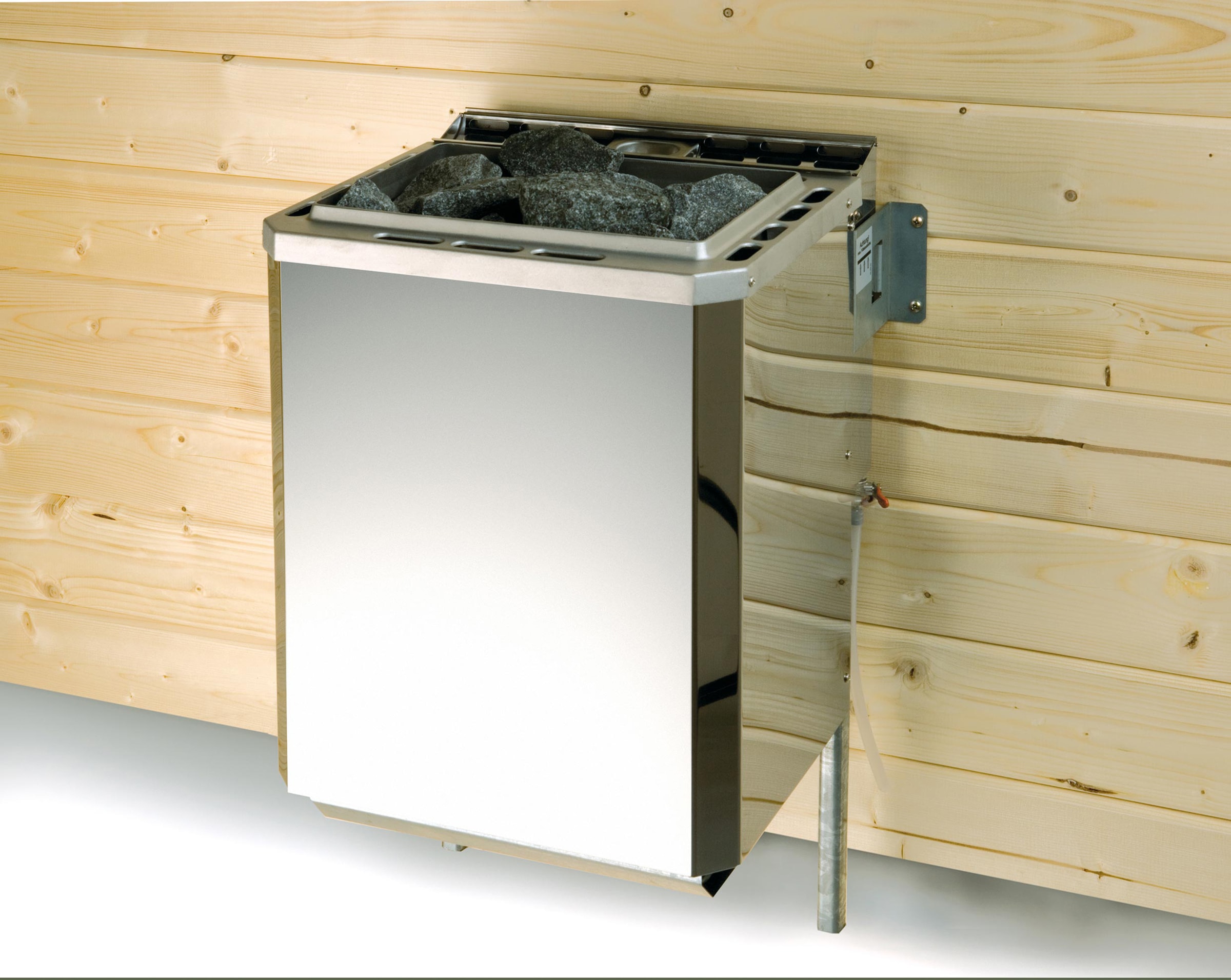 weka Saunahaus »Design-Saunahaus Cubilis«, Blockbohlen, modernes wekaLine-Profil
