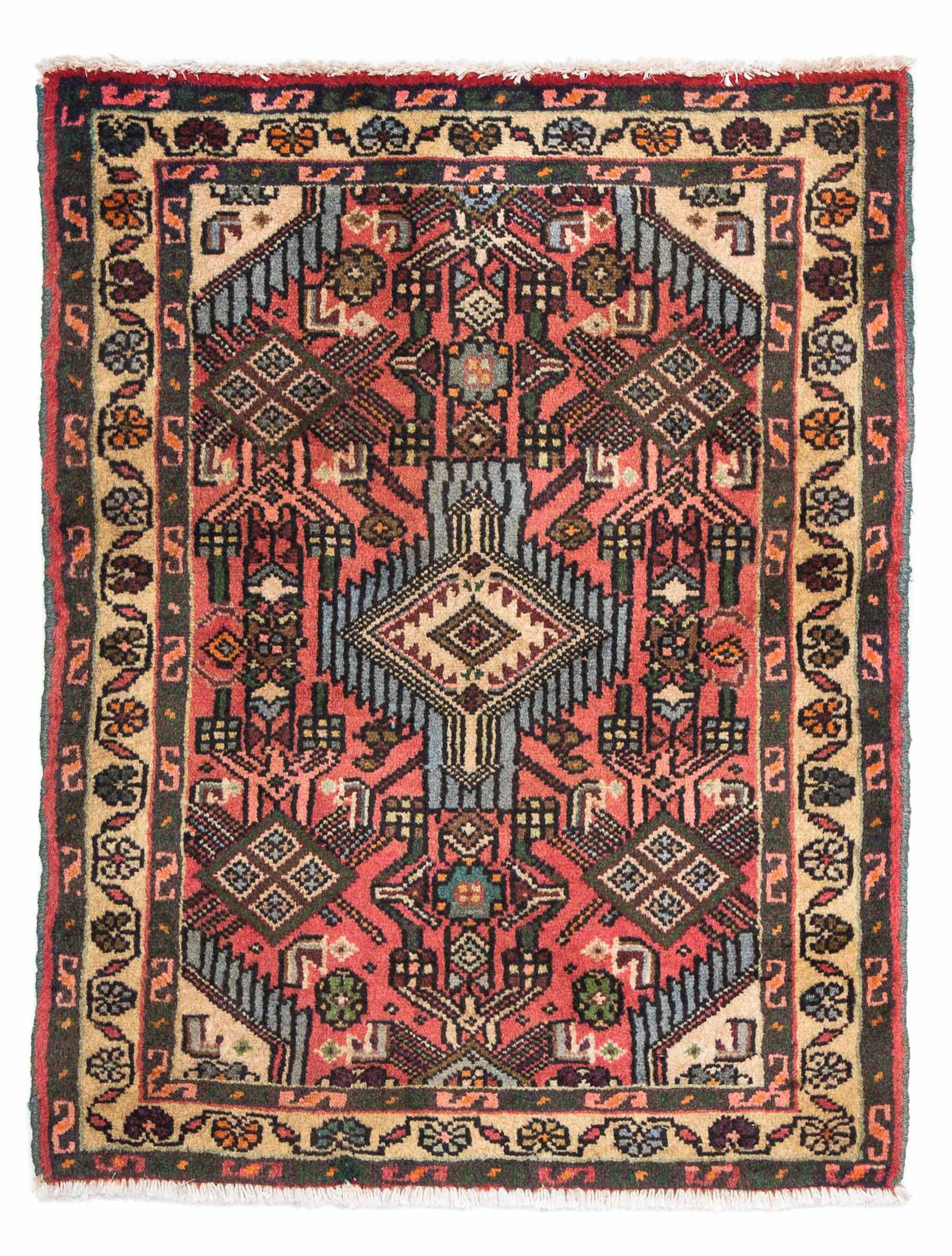 morgenland Orientteppich »Perser - Nomadic - 84 x 64 cm - hellrot«, rechtec günstig online kaufen