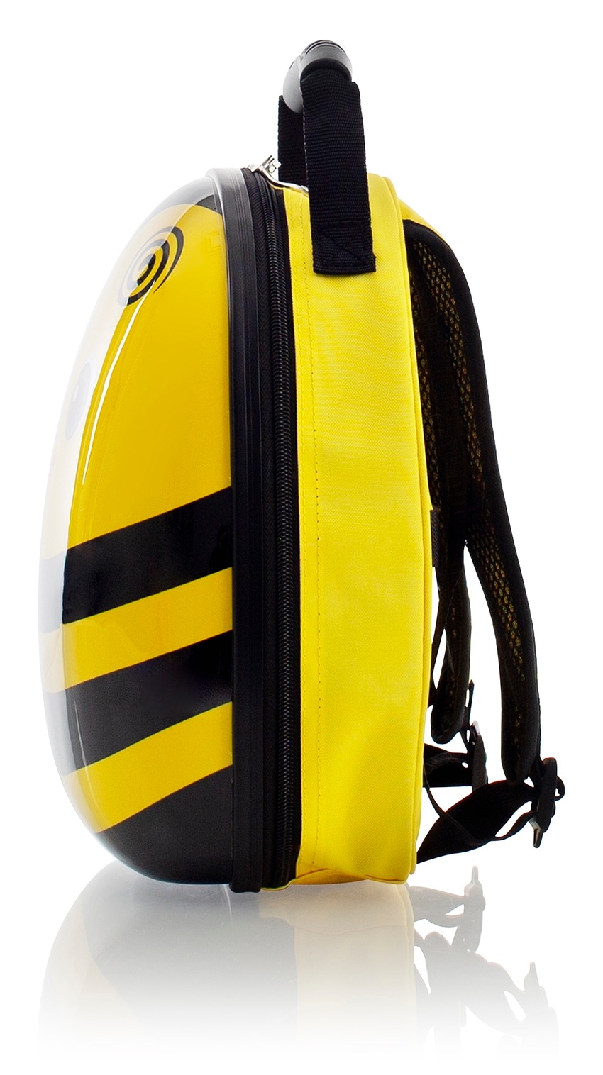 Heys Kinderkoffer »Super Tots, 46 cm, Hummel« Set, Kinderkoffer und Rucksack, 2 Stk. tlg. 31 l 2 Rollen Heys x Joachim Llambi Kindertrolley Kinder Reisegepäck