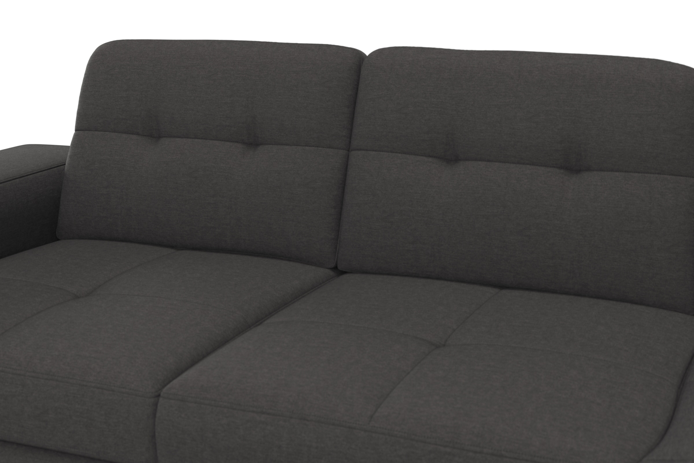 sit&more Ecksofa »Baviene L-Form«, inklusive Sitztiefenverstellung und Federkern, wahlweise Bettfunktion