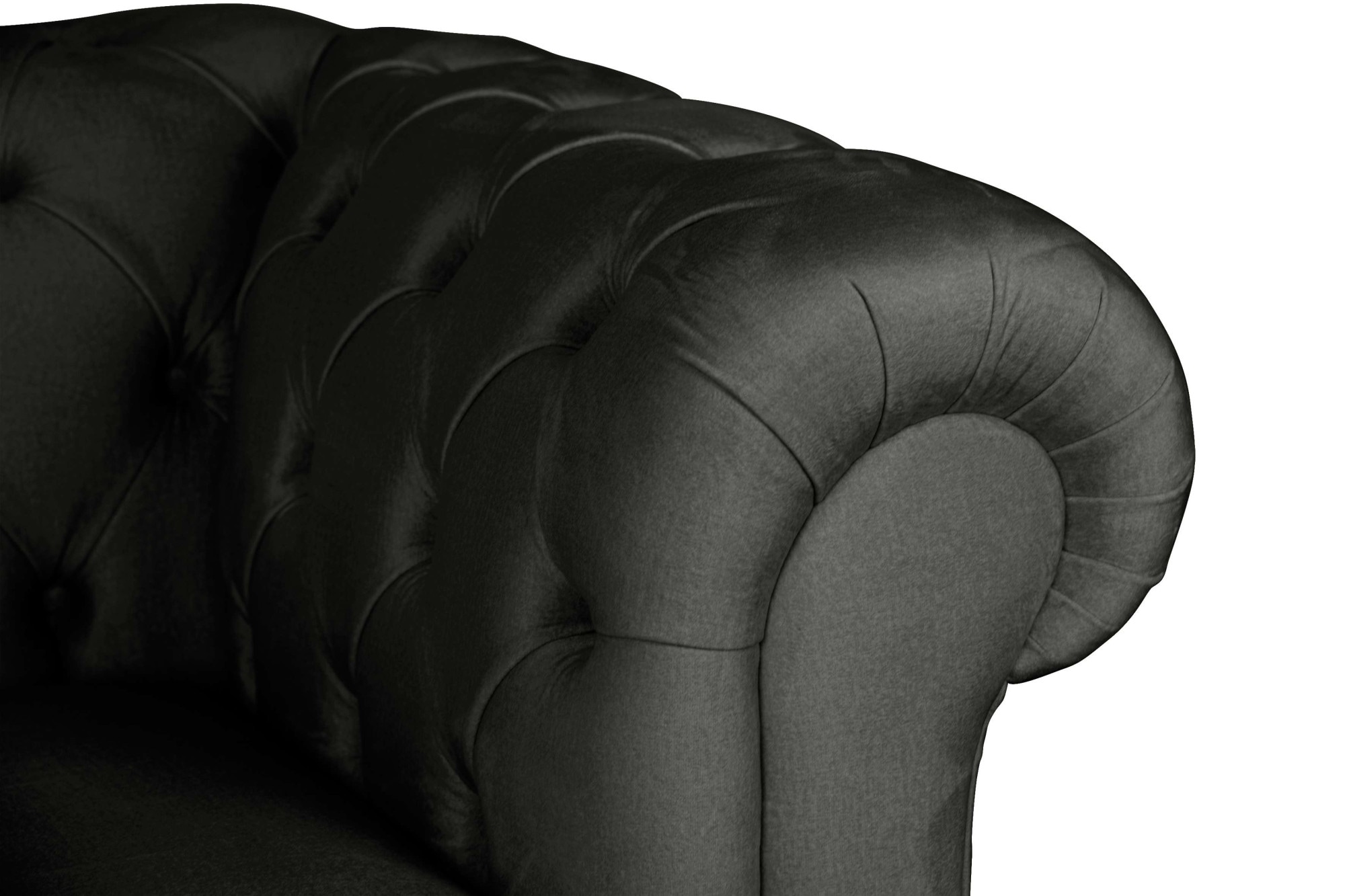 Home affaire 3-Sitzer »CHARENTE, optionale Schlafsofa, Chesterfield-Sofa, Bettfunktion«, mit edler Knopfheftung und typischen Armlehnen, B/T/H 198/89/74 cm