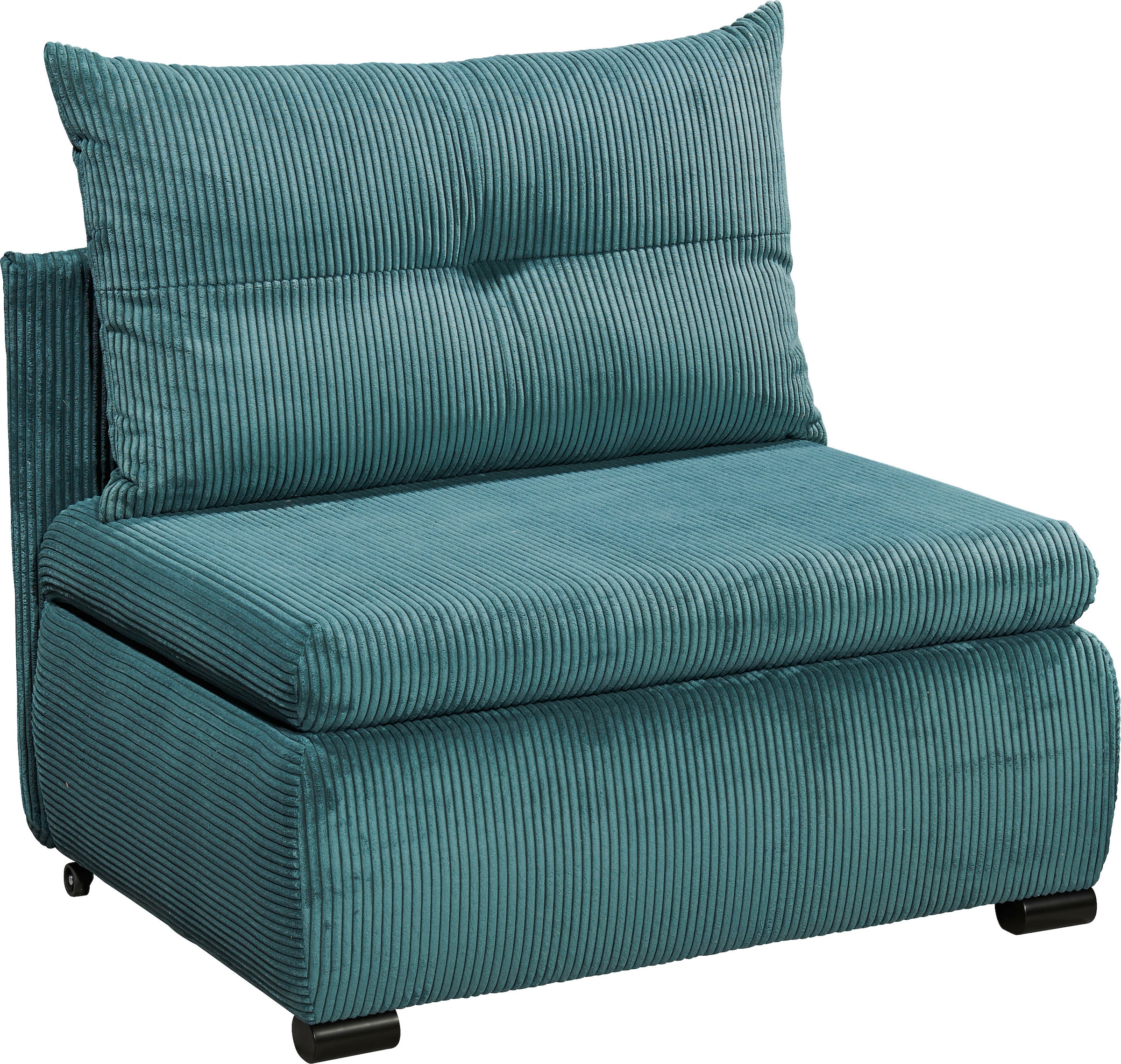 ED EXCITING DESIGN Schlafsofa »Charlie«, Schlafsessel mit Bettkasten & 1 Rückenkissen