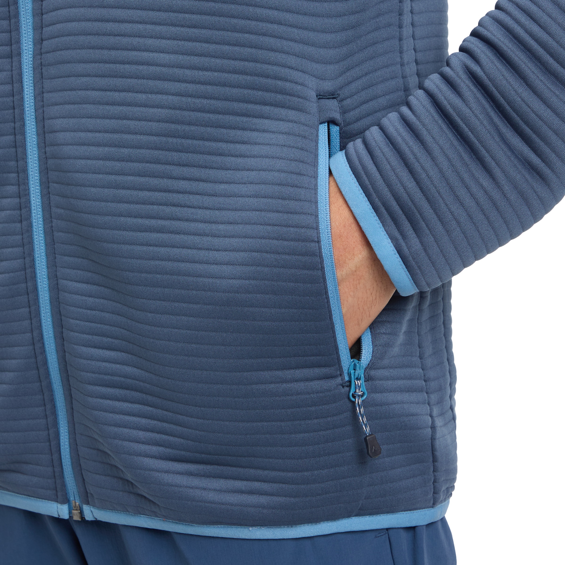 McKINLEY Fleecejacke »HE.-UNTERJACKE AAMI M« mit 3D-Struktur, schnelltrocknendes Material, atmungsaktiv