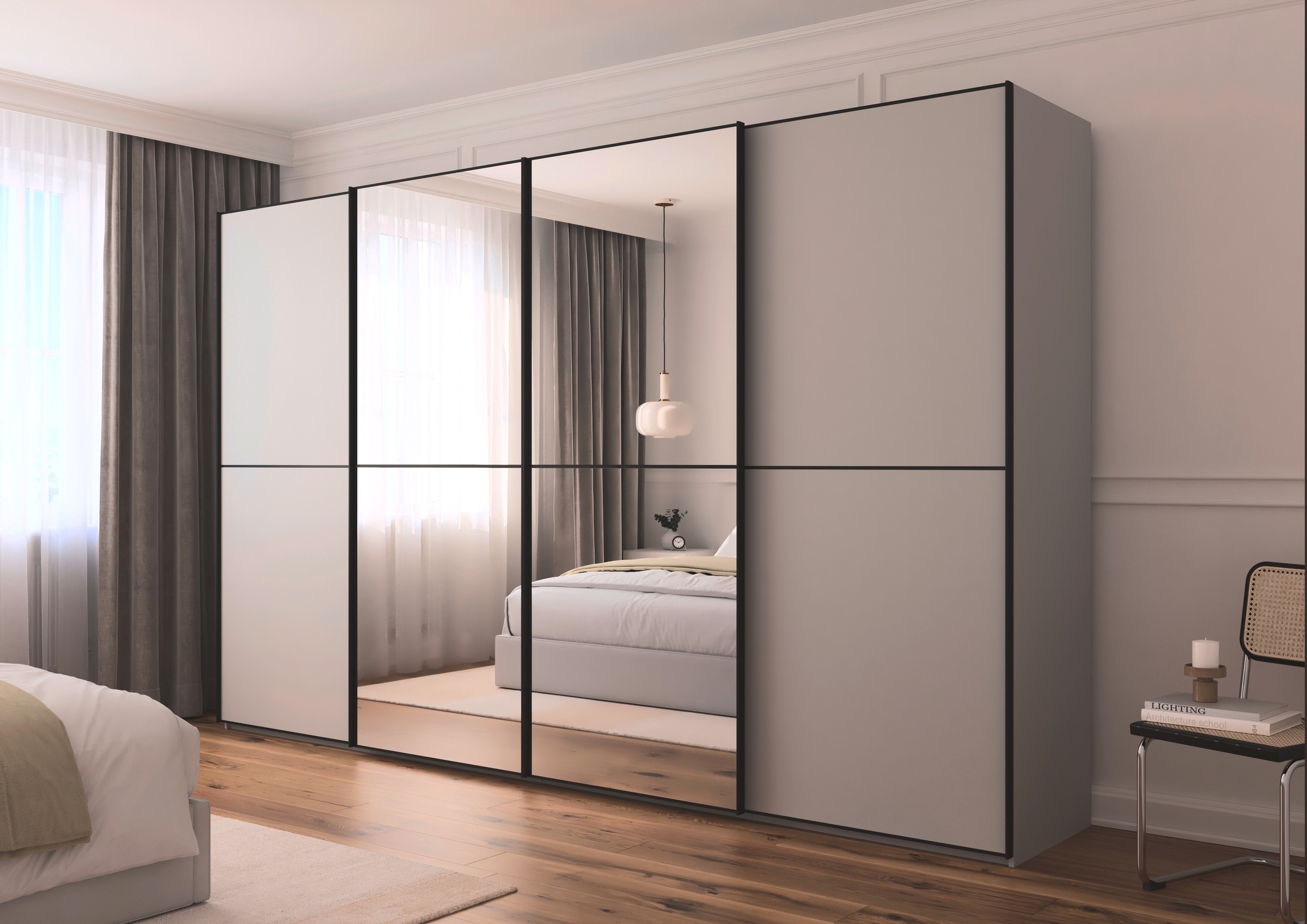 rauch Schwebetürenschrank »Kleiderschrank Schrank Garderobe Schlafzimmersch günstig online kaufen