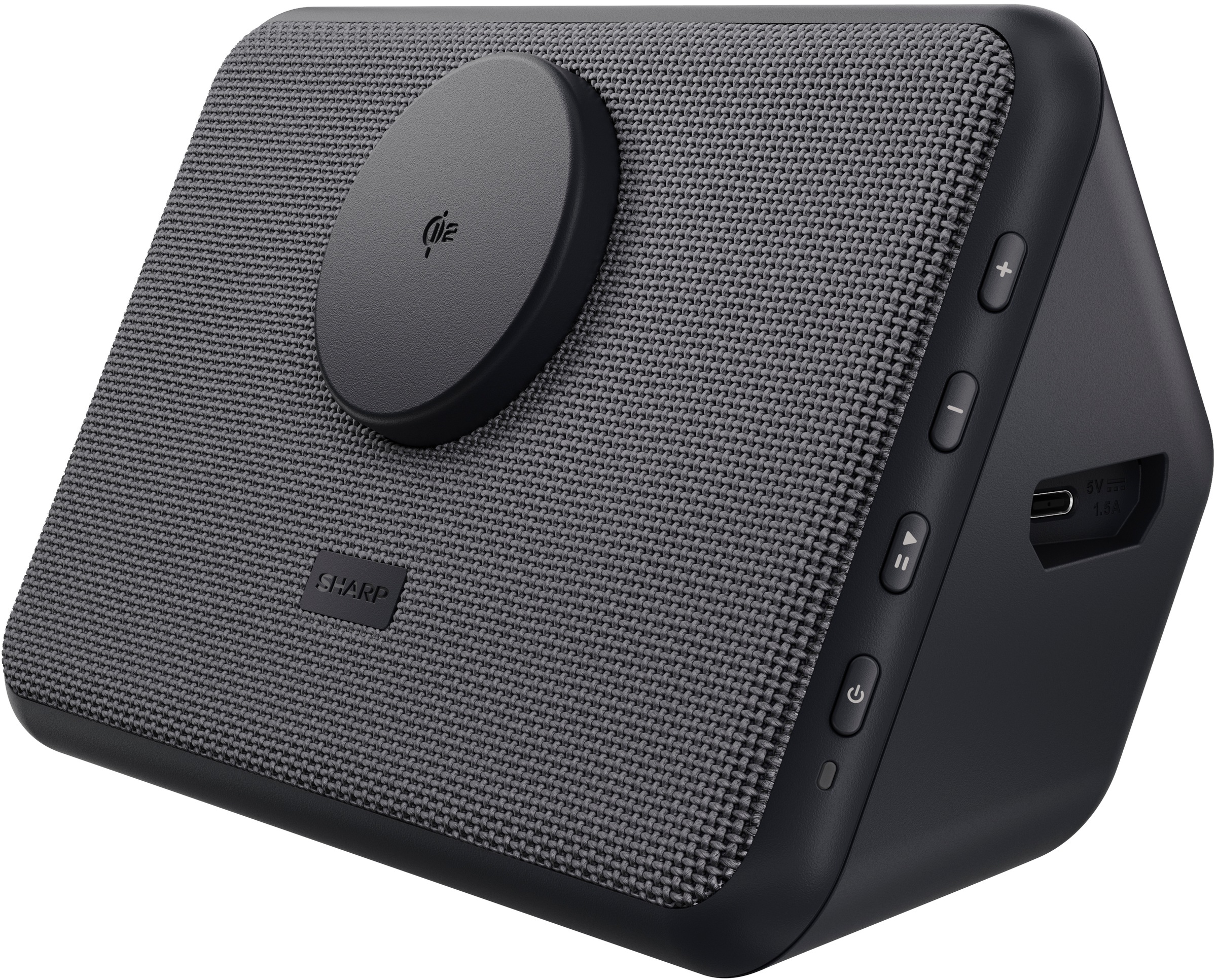 Sharp Bluetooth-Lautsprecher »CP-DS10« Stereo (A2DP Bluetooth | AVRCP Bluetooth | Bluetooth Apple Siri | Google Assistant | Ladefunktion für Mobilgeräte | Lautstärkeregelung )