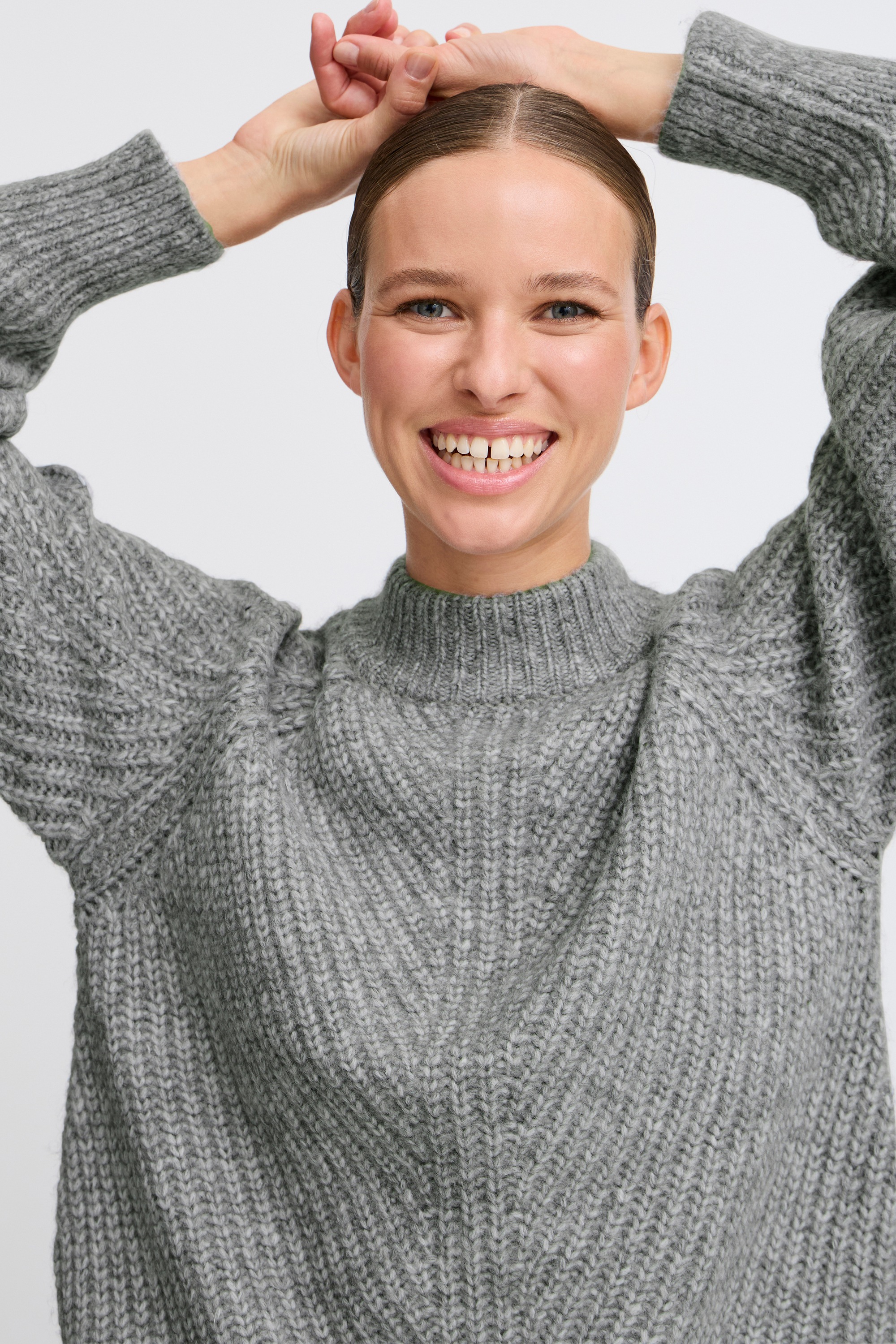 b.young Strickpullover »Langarm BYOKSANA«