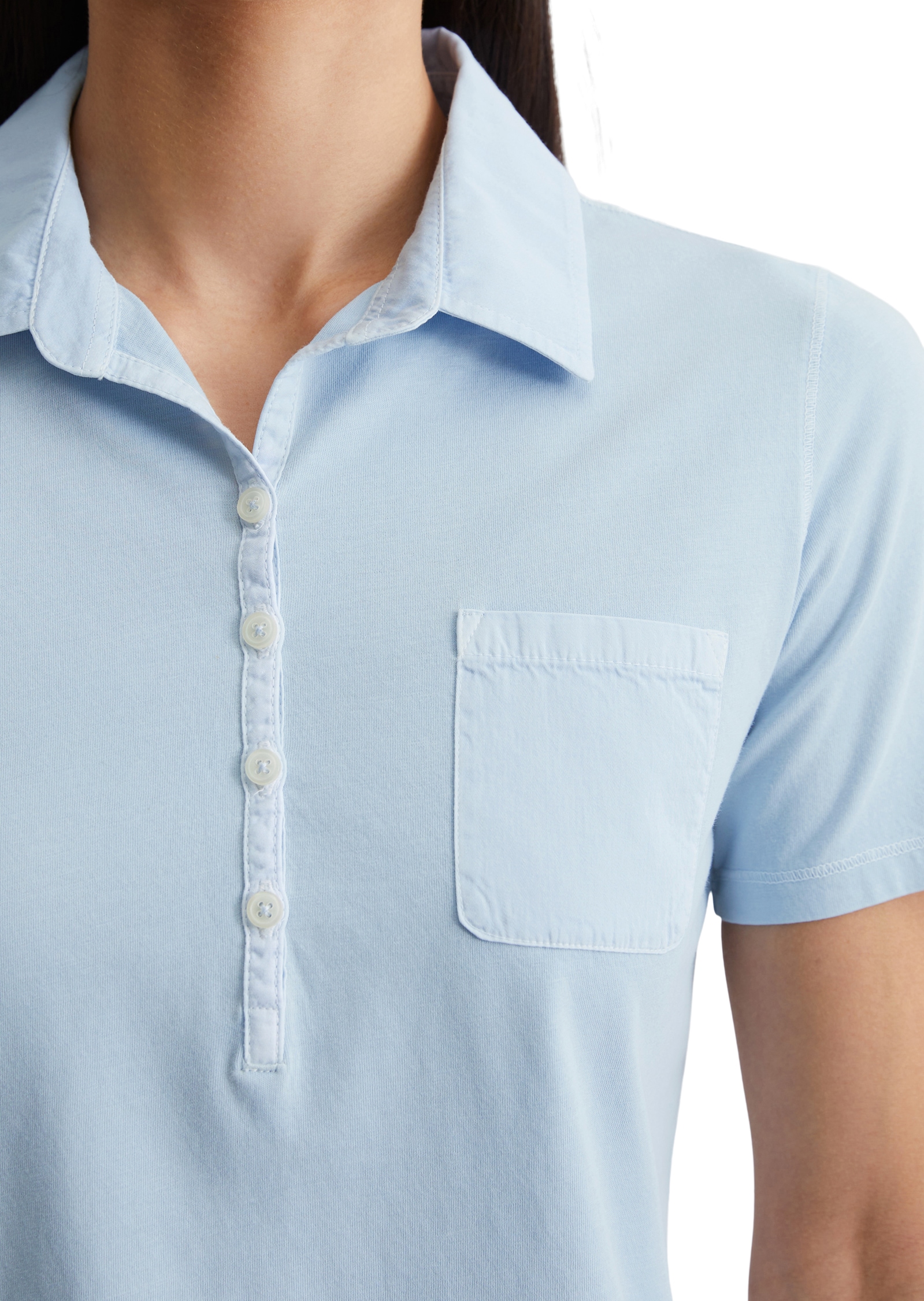Marc O'Polo Poloshirt, in überwaschener Optik