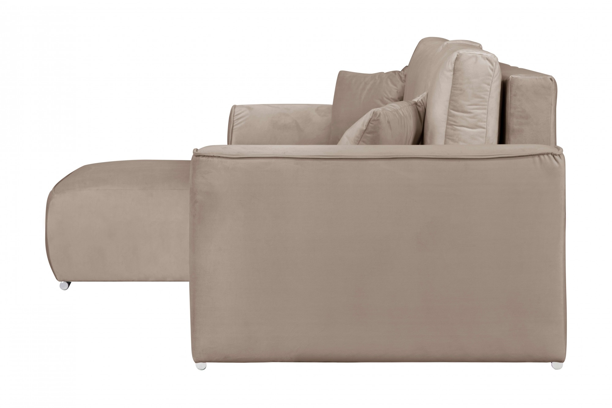 INOSIGN Ecksofa »BEATRICE optionale Schlafsofa mit Bettkasten, B/T/H: 265/170/86 cm«, L-Form, wahlweise auch mit Bettfunktion und Bettkasten