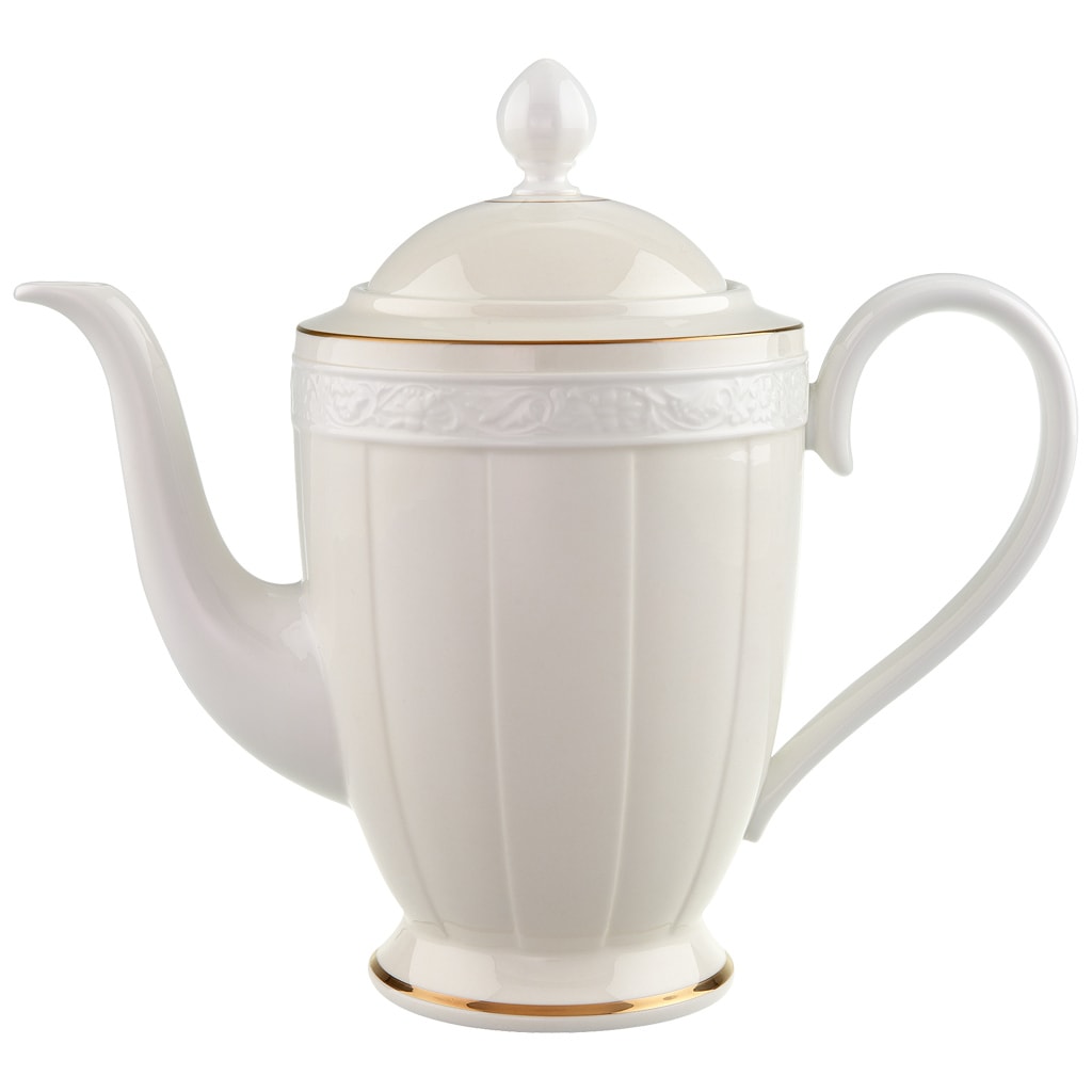 Villeroy & Boch Teekanne »Kaffeekanne Ivoire 1,35 Liter beige« günstig online kaufen