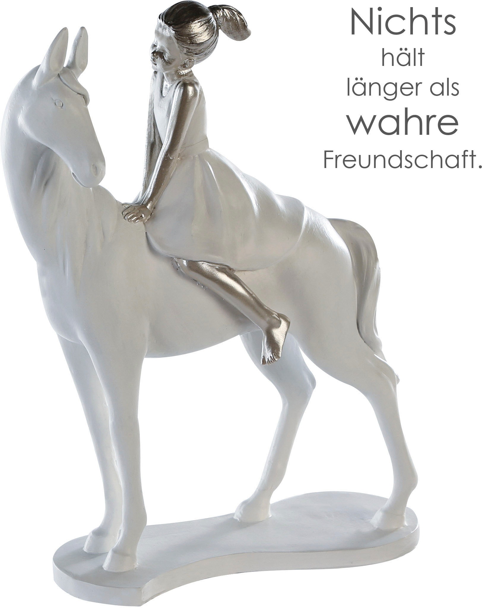 Casablanca by Gilde Dekofigur »Skulptur Girl on Horse« günstig online kaufen