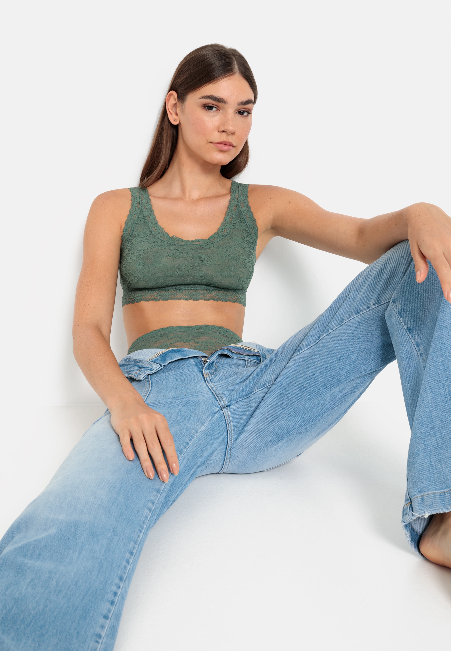 LSCN by LASCANA Bustier 1 aus zarter Spitze