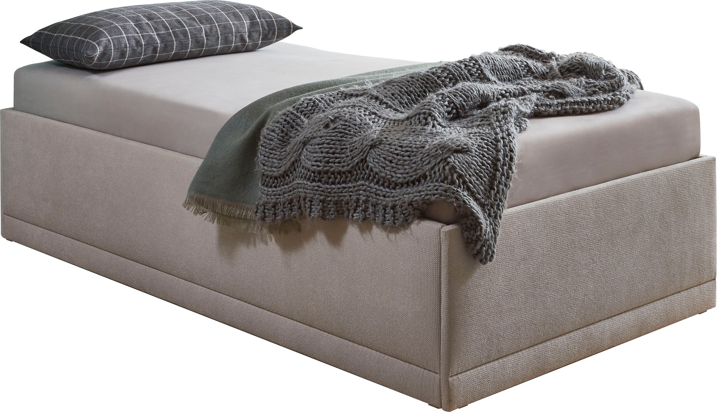 Westfalia Schlafkomfort Polsterbett "Texel" Komforthöhe mit Zierkissen, Bet günstig online kaufen