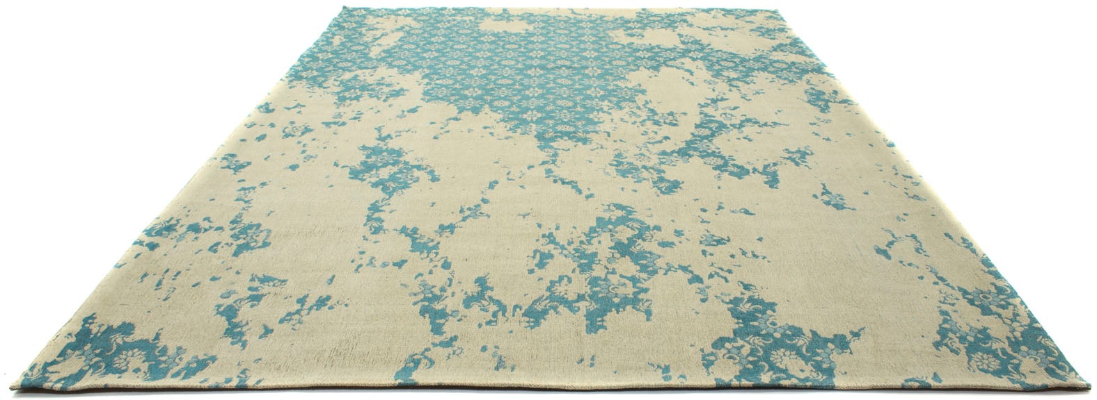 morgenland Teppich »VINTAGE COMET«, rechteckig, 6 mm Höhe, Kurzflor, Viskose, Shabby, Wohnzimmer