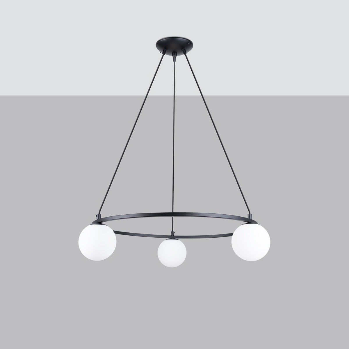 SOLLUX lighting Kronleuchter »YOLI«, 3 flammig, Leuchtmittel G9   ohne Leuc günstig online kaufen