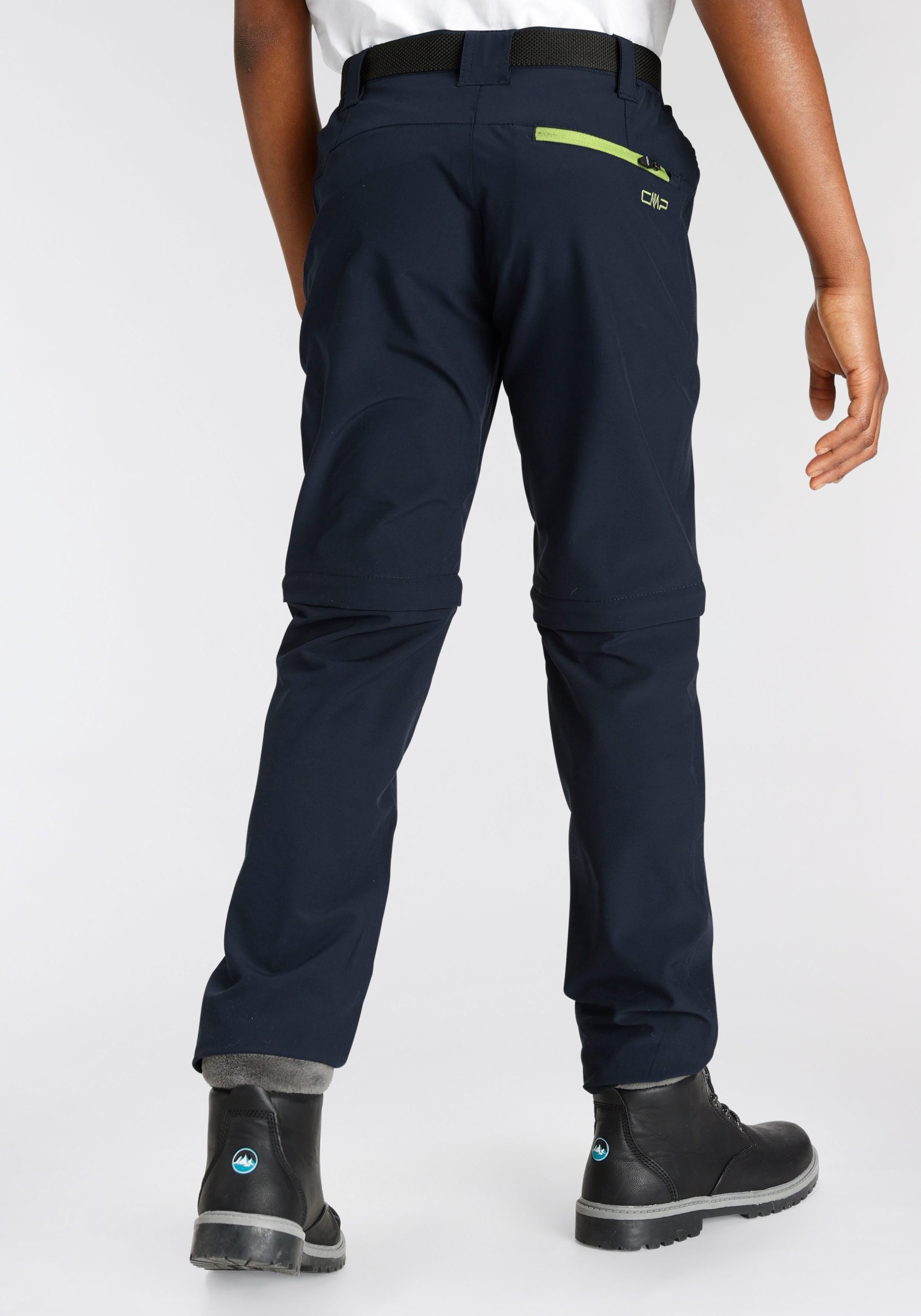 CMP Zip-off-Hose »KID ZIP-OFF-PANT«, (Set, 1 tlg., mit Gürtel), Elastisch & Atmungsaktiv & Schnell trocknend & für Kinder