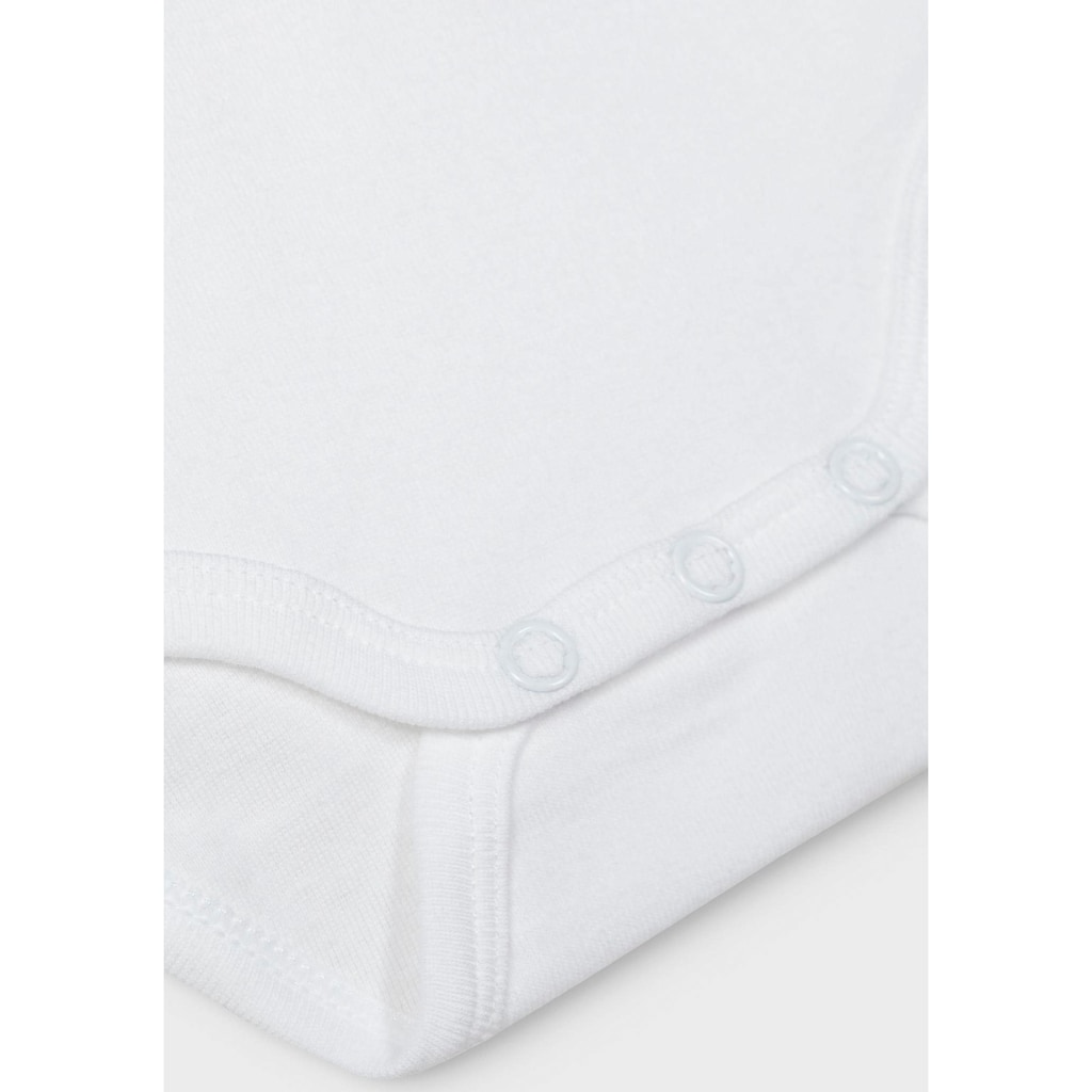 Name It Kurzarmbody »NBNBODY 3P SS SOLID WHITE 3 NOOS«, (Packung, 3 tlg.)