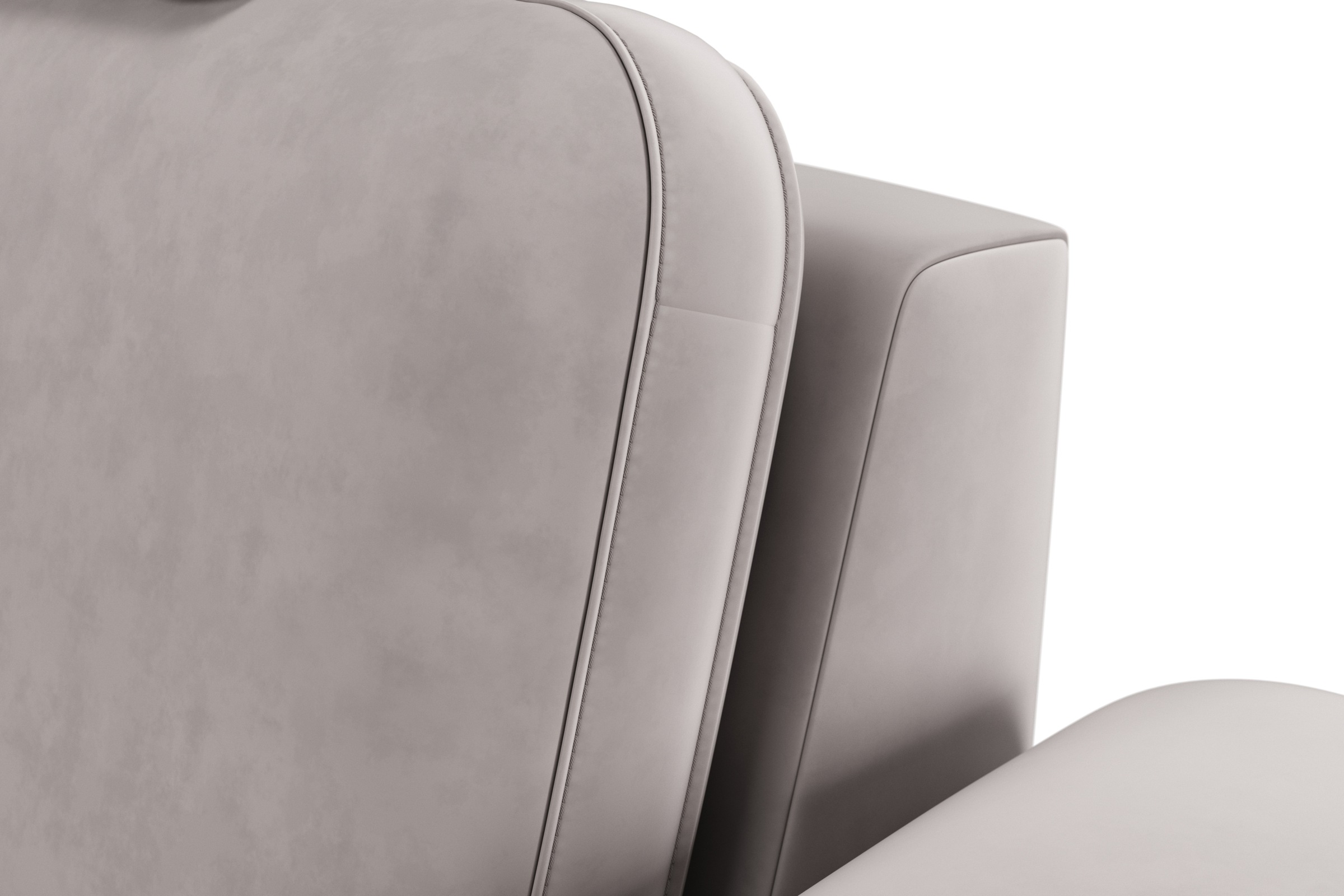 sit&more Ecksofa »Bendigo L-Form«, inklusive Sitztiefenverstellung, Bodenfreiheit 12 cm, in 2 Fußfarben