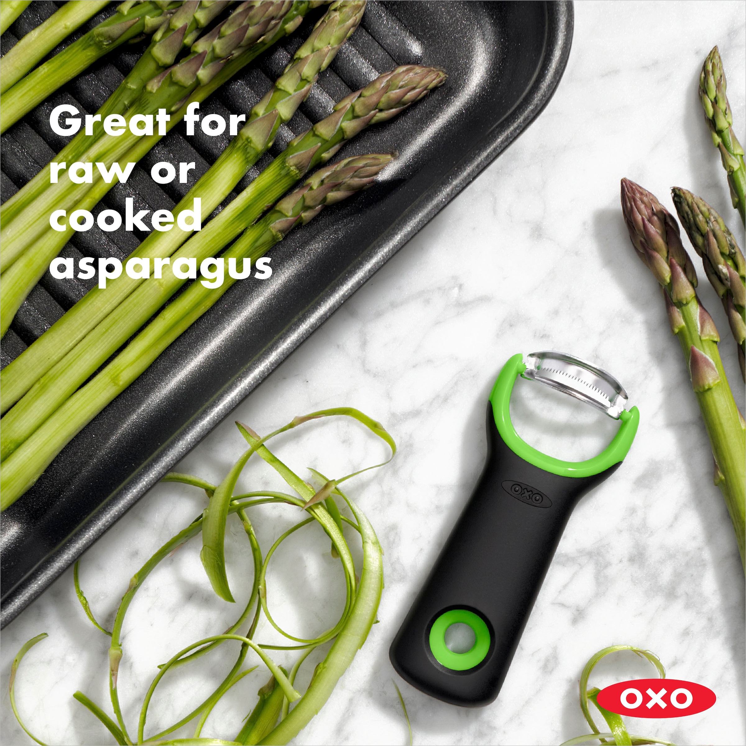 OXO Good Grips Spargelschäler, mit speziell geformter Klinge günstig online kaufen