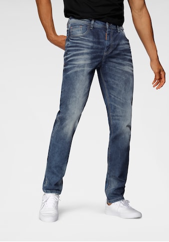Cipo & Baxx Slim-fit-Jeans, auffällig, markante Waschung kaufen