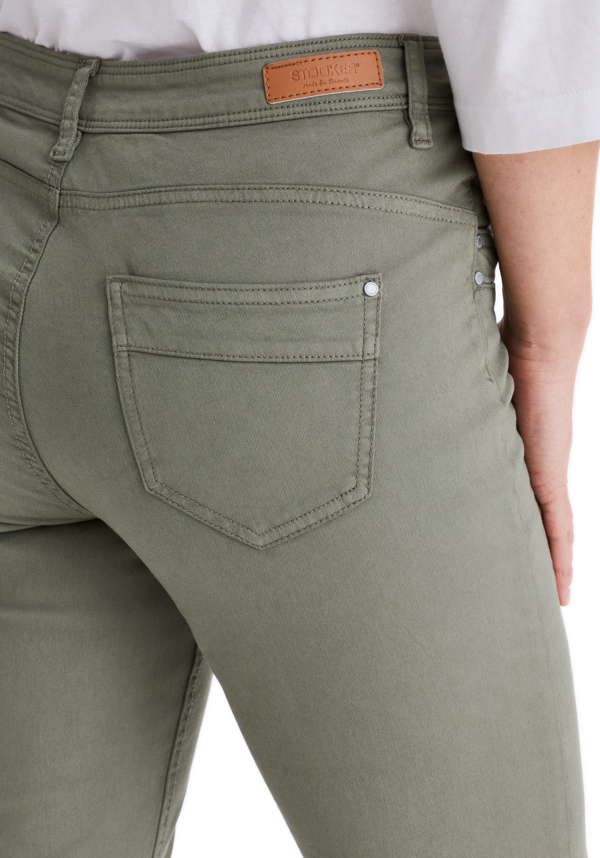 STOOKER WOMEN Boyfriend-Jeans »Davos Colour Denim Boyfriend Fit Jeans« Jeans Boyfriend Fit Casual Denim Lässige Passform für Damen