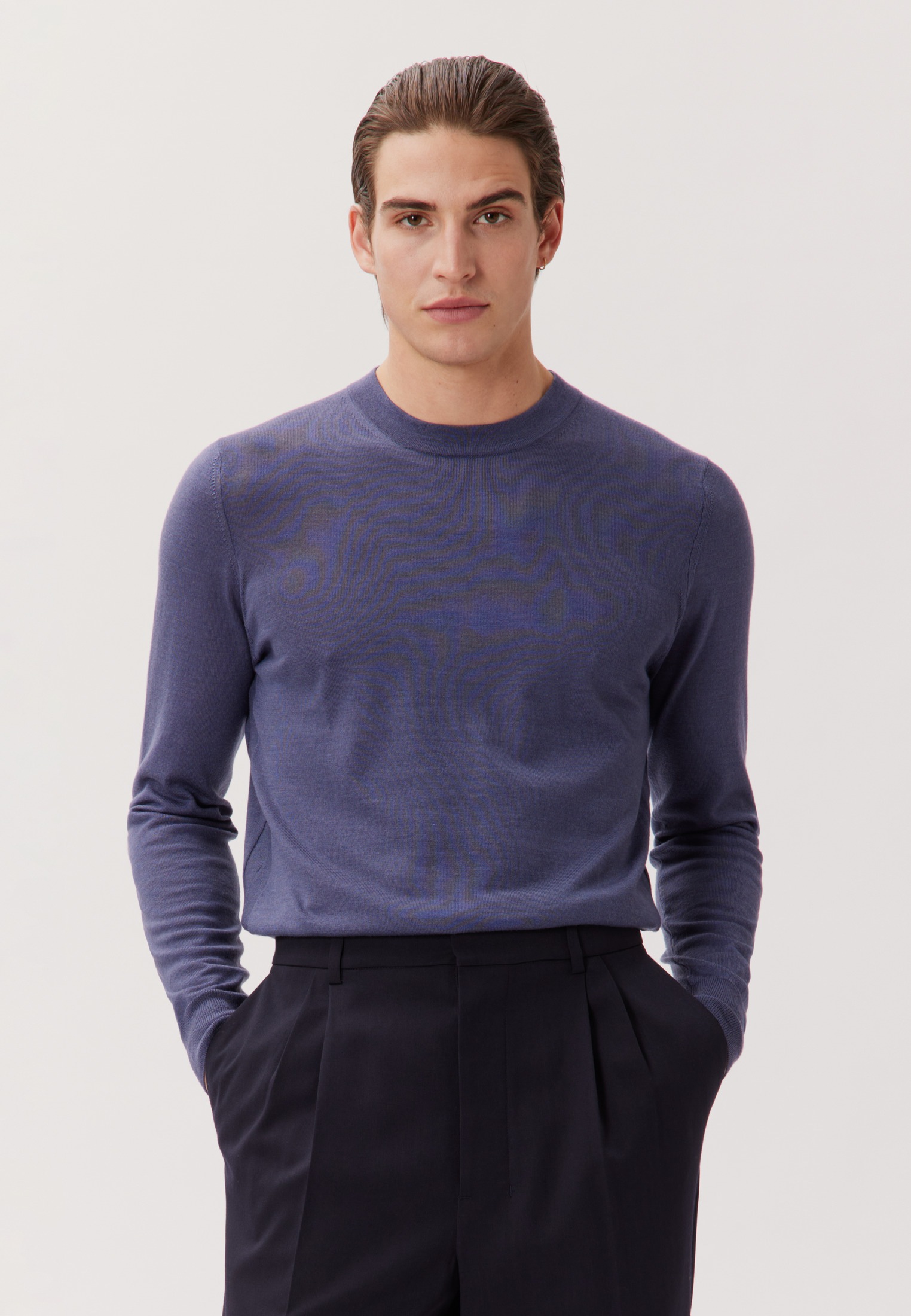 studio seidensticker Strickpullover 1/1 Rundhals