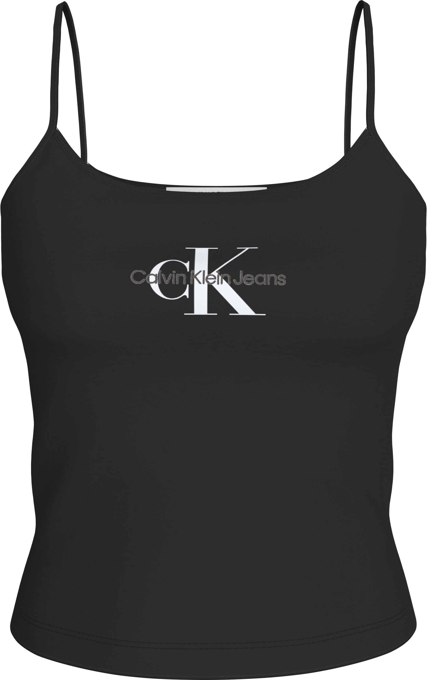 Calvin Klein Jeans T-Shirt »MONOLOGO STRAPPY TANK TOP«, mit Logomarkenpatch