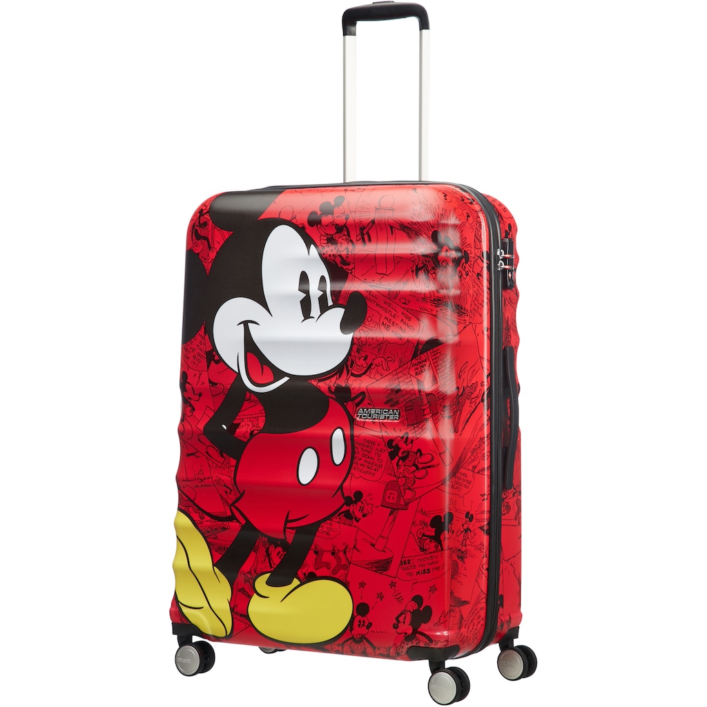 American Tourister® Hartschalen-Trolley »Disney Wavebreaker, 77 cm«, 4 Rollen, Kinderreisekoffer Kindertrolley Großer Koffer Hartschalenkoffer