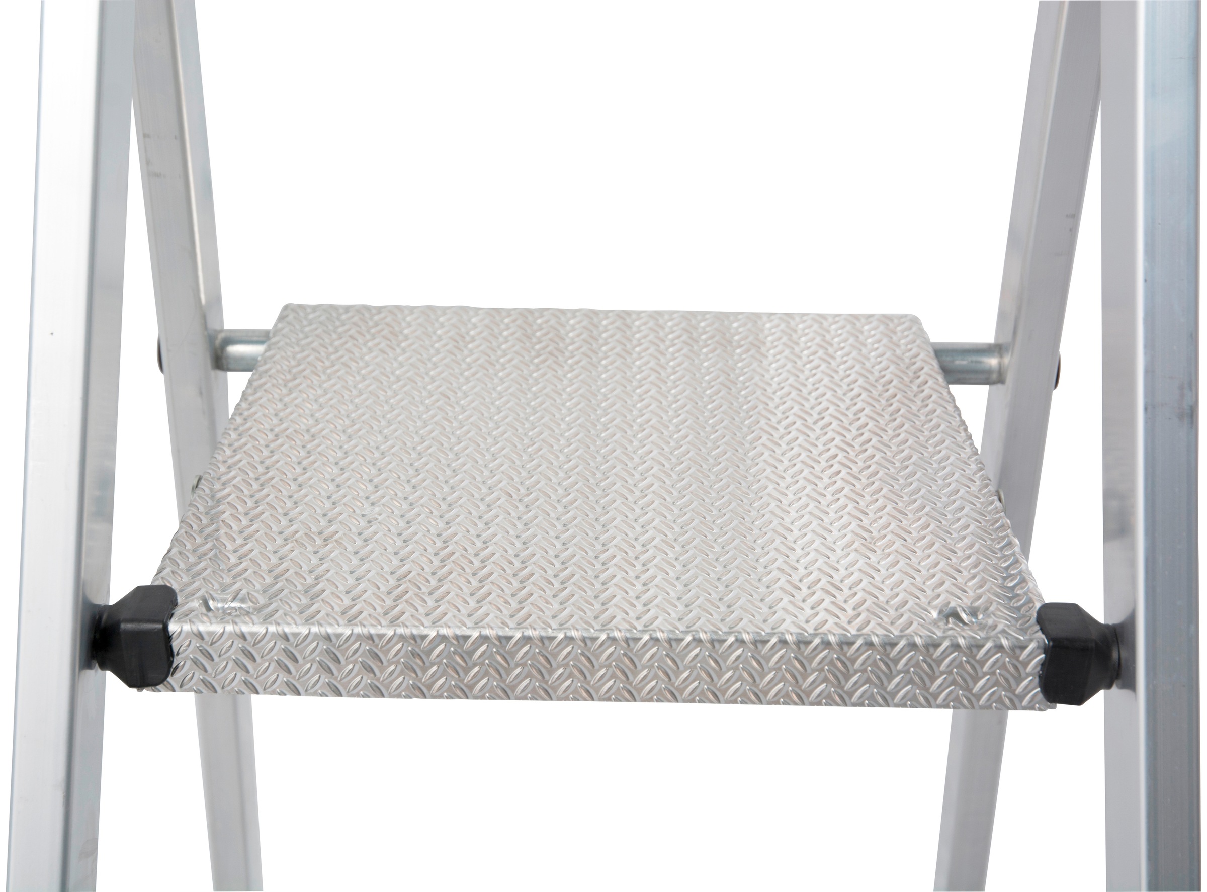 KRAUSE Stehleiter »Safety Plusline«, Aluminium, 4 Stufen, Arbeitshöhe ca. 285 cm