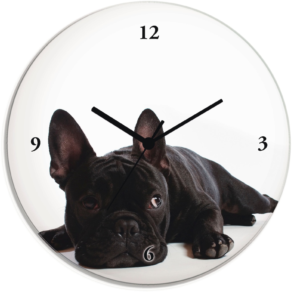 Artland Wanduhr »Bulldogge«