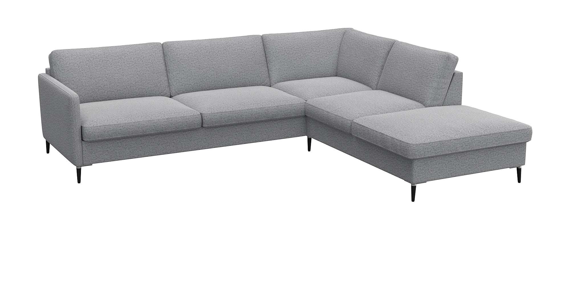 FLEXLUX Ecksofa »Fiore, super Sitzkomfort durch Kaltschaum im Sitz, L-Form« günstig online kaufen