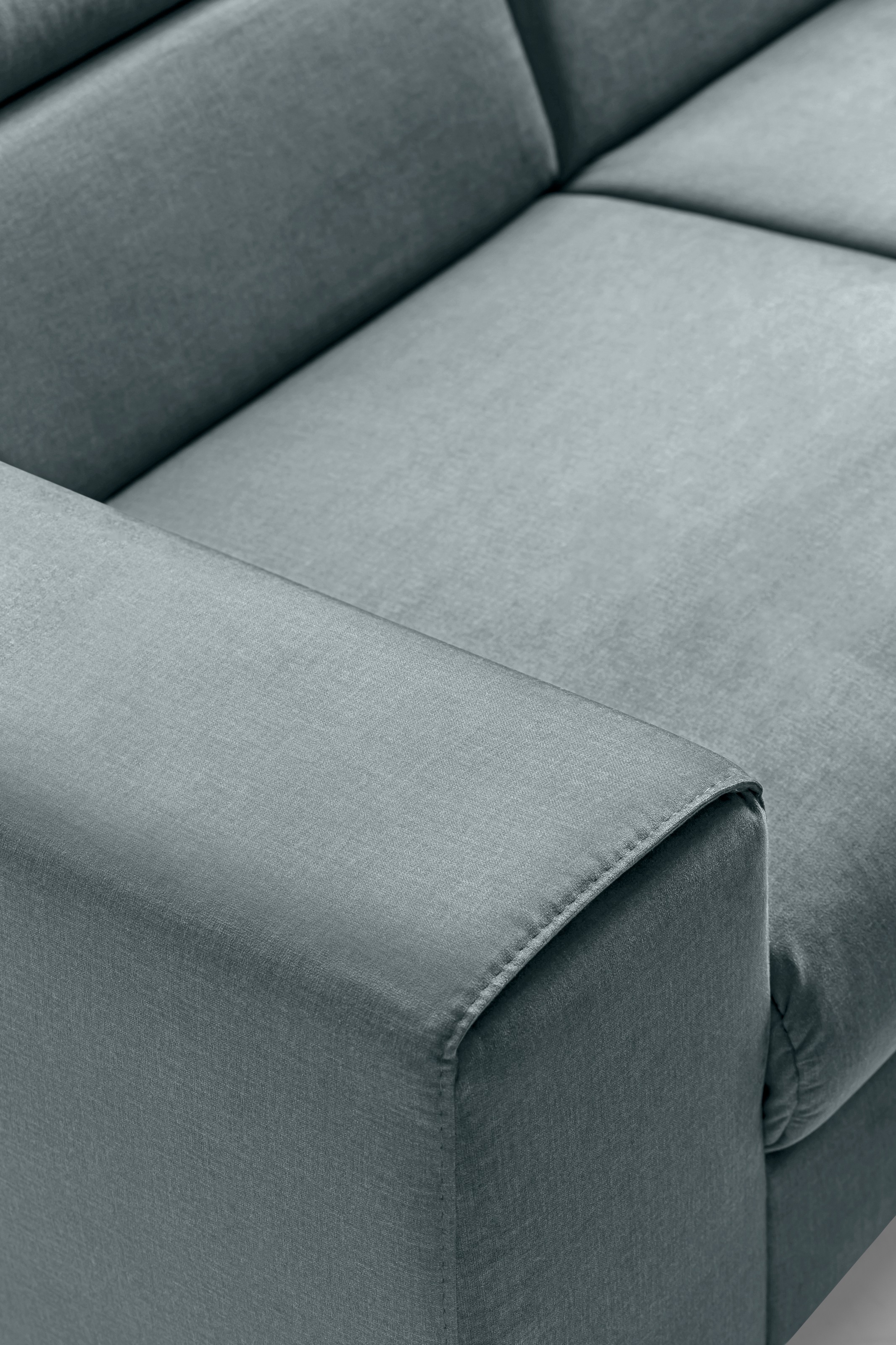 COTTA Ecksofa »Morven L-Form mit Kopfteilverstellung«, wahlweise mit Bettfunktion, Bettkasten & Wireless-Charger