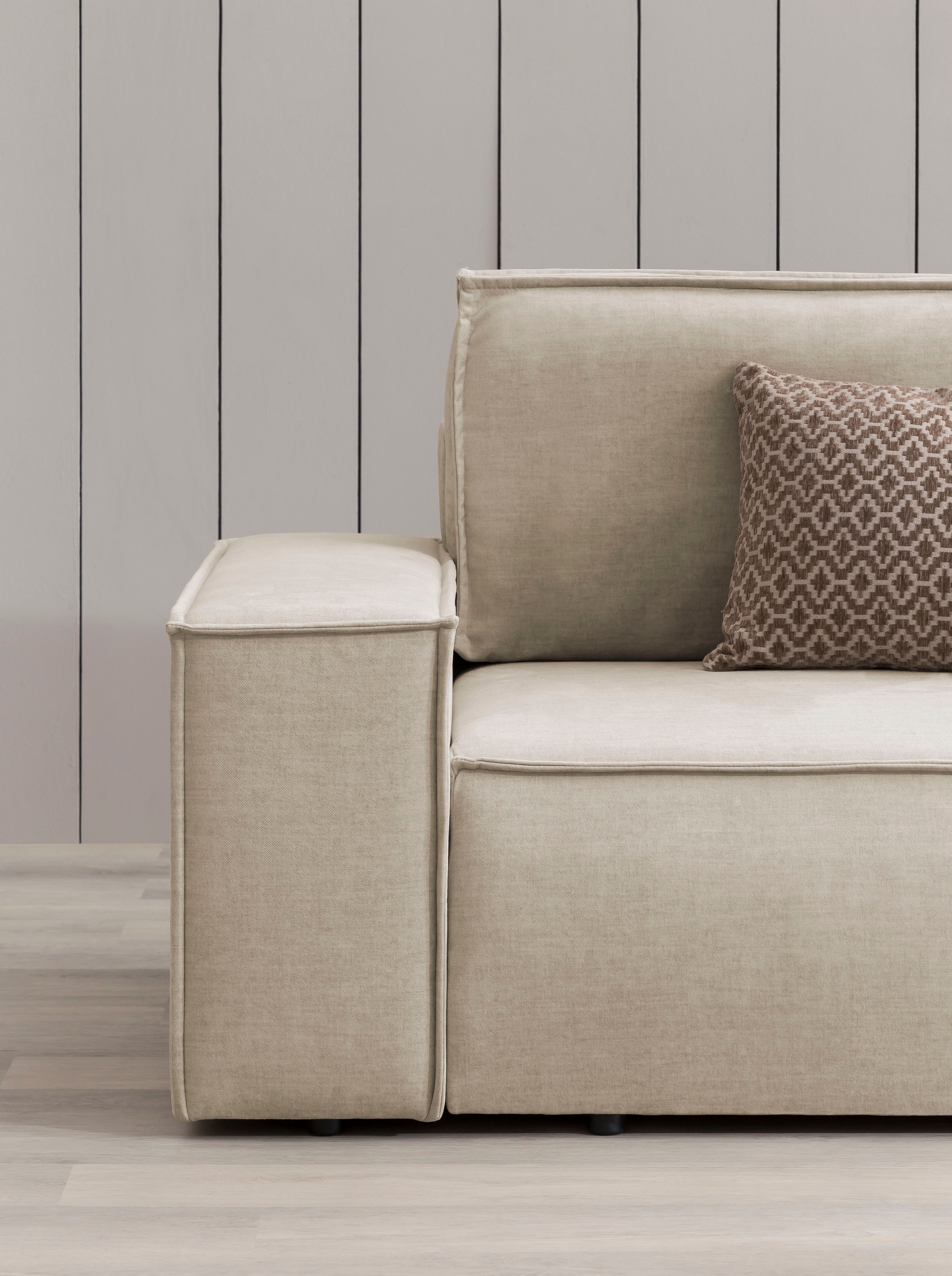Home affaire Sessel »SHERWOOD«, Loveseat und Hocker im Set, passend zur Polster-Serie SHERWOOD