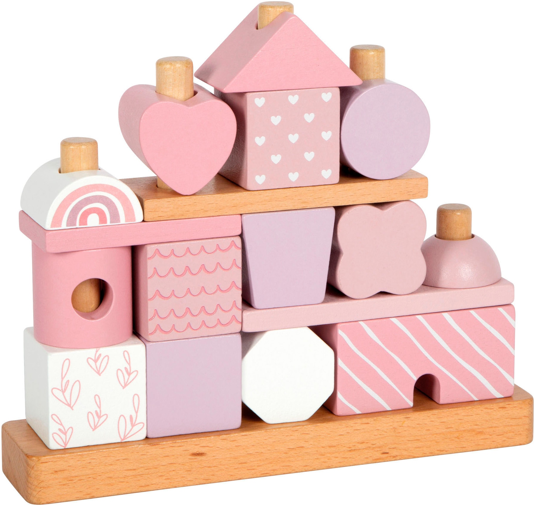 Small Foot Stapelspielzeug »Stapelhaus«