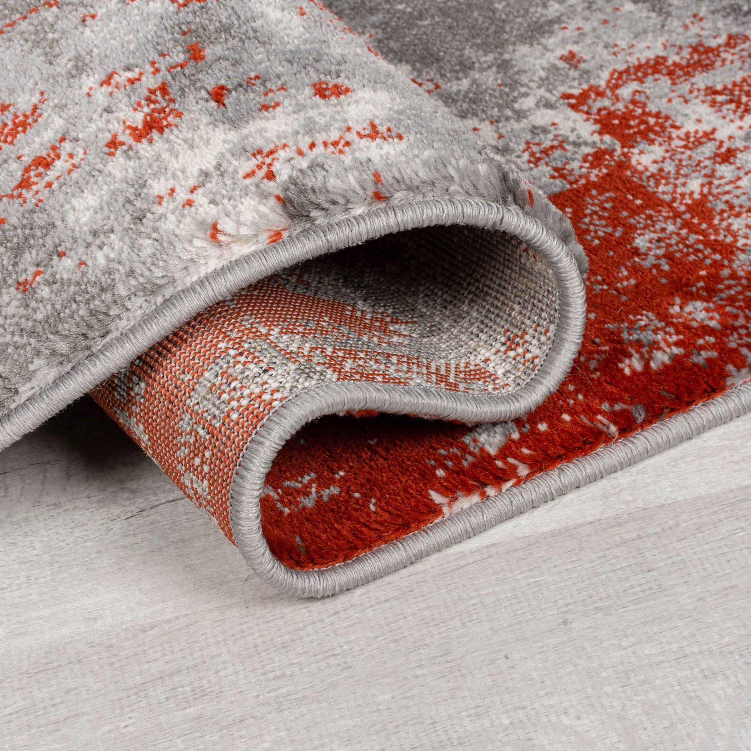 FLAIR RUGS Teppich »Wonderlust«, rechteckig, 10 mm Höhe, fußbodenheizungsgeeignet, mehrfarbig, Vintage Design, Abstrakt