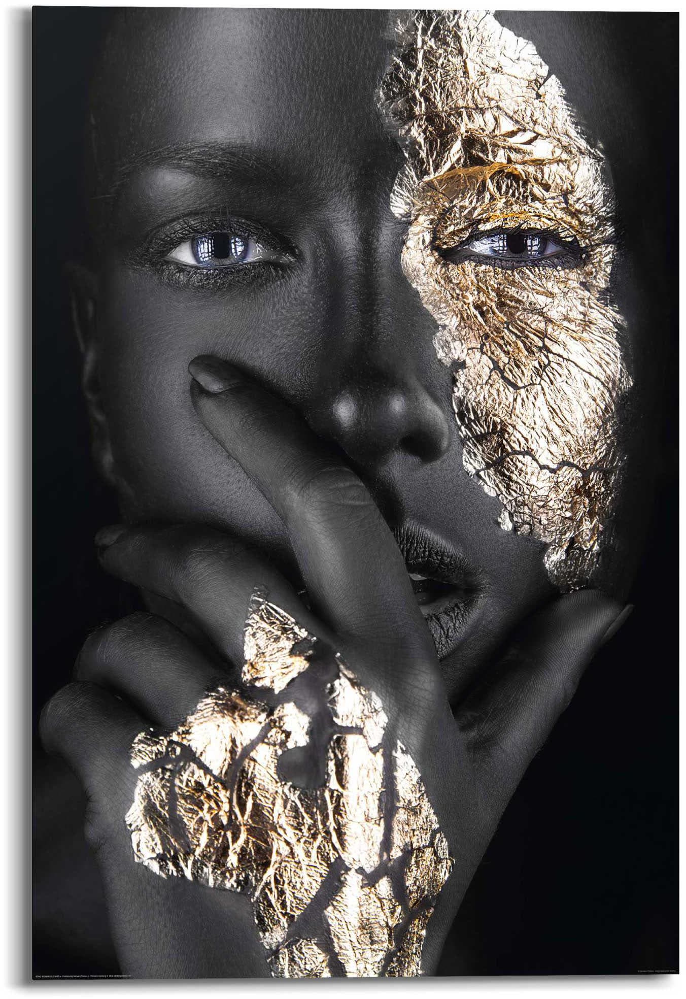 Reinders! Wandbild »Goldene Hand«