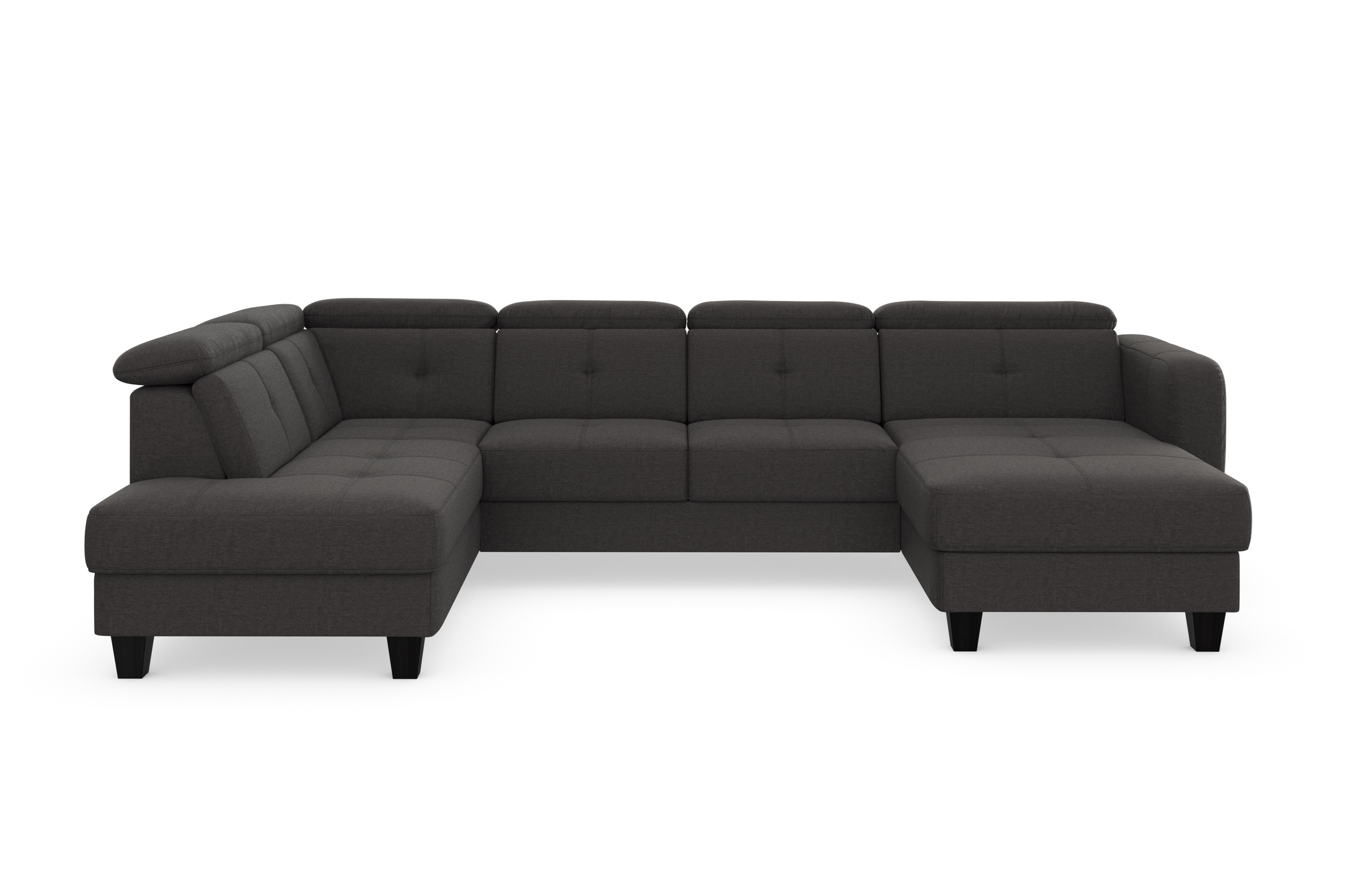 sit&more Wohnlandschaft Belluci U-Form, Kopfteilverstellung und günstig online kaufen