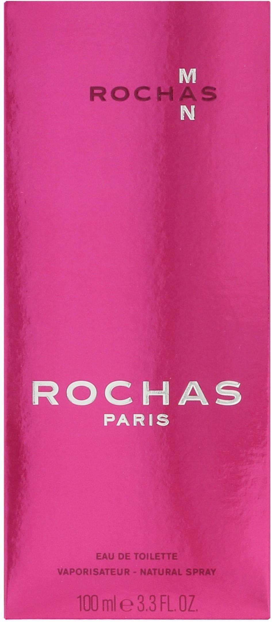 Rochas Eau de Toilette »Rochas Man«, Orientalischer Duft mit Bergamotte, Jasmin, Mocca, Vanille und Zeder.