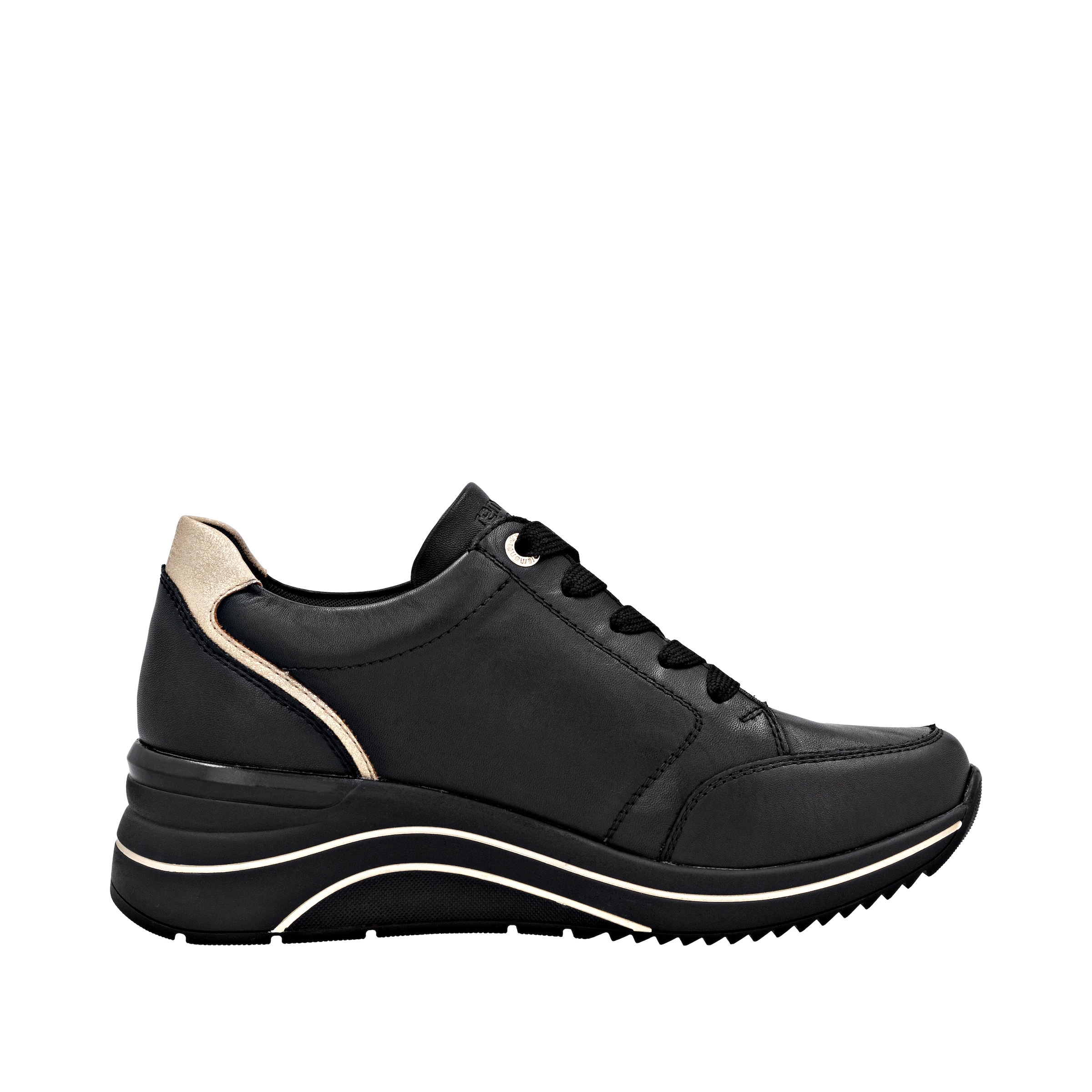 Remonte Keilsneaker  , Freizeitschuh, Halbschuh, Schnürschuh mit Rieker TEX-Membran