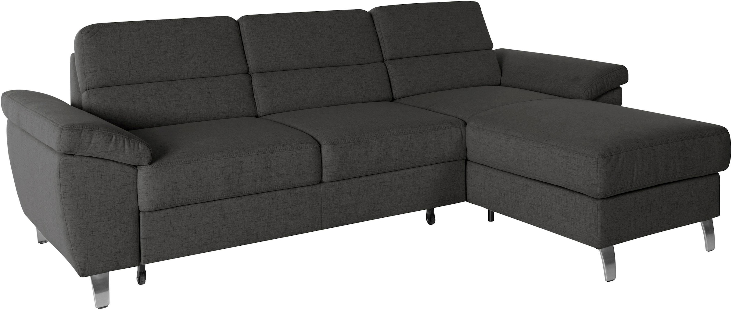 sit&more Ecksofa »Sorano L-Form«, wahlweise mit Bettfunktion und Bettkasten günstig online kaufen