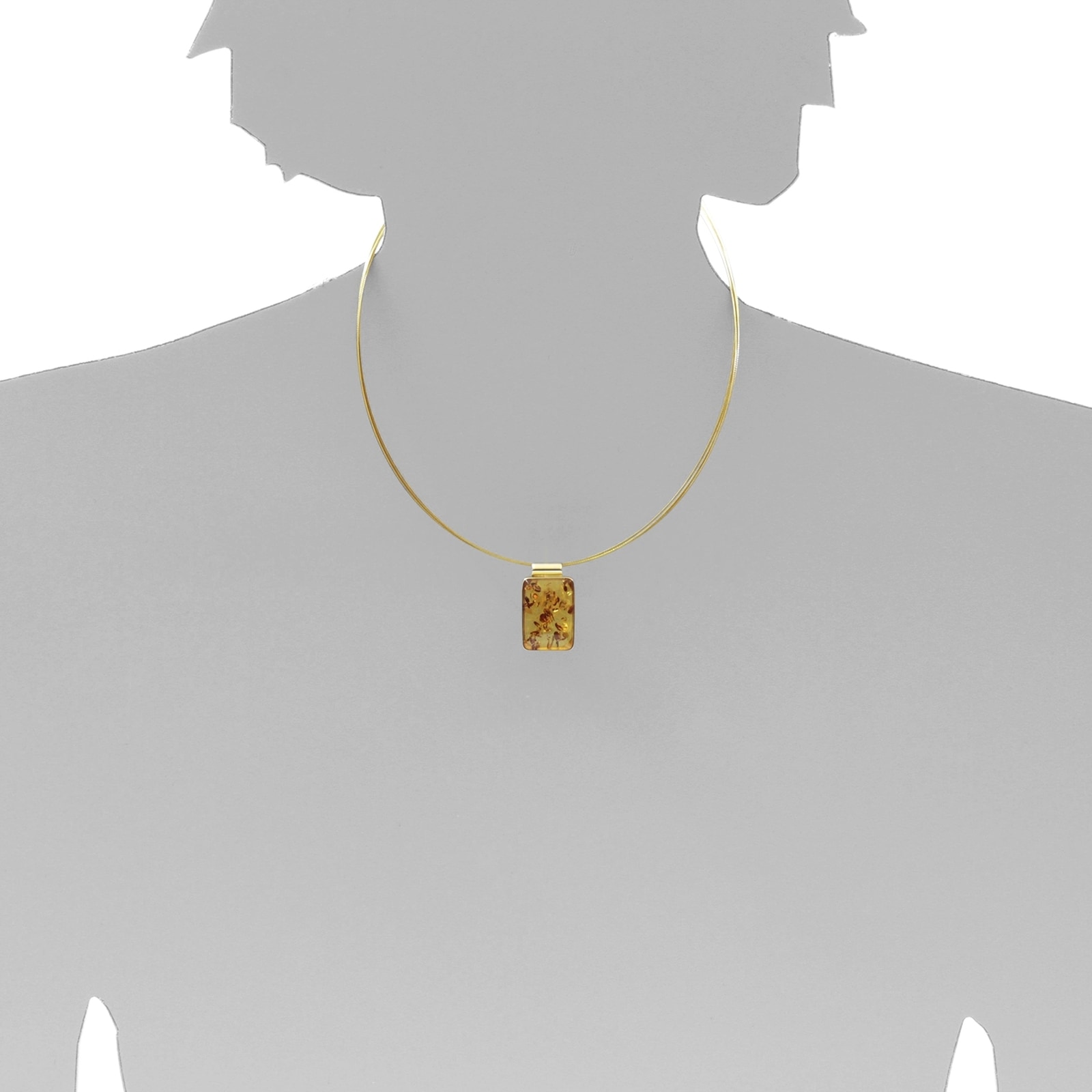 OSTSEE-SCHMUCK Kettenanhänger »Ostsee-Schmuck Anhänger Gleiter-Classic 14x21 mm« (1 Stk. tlg.)