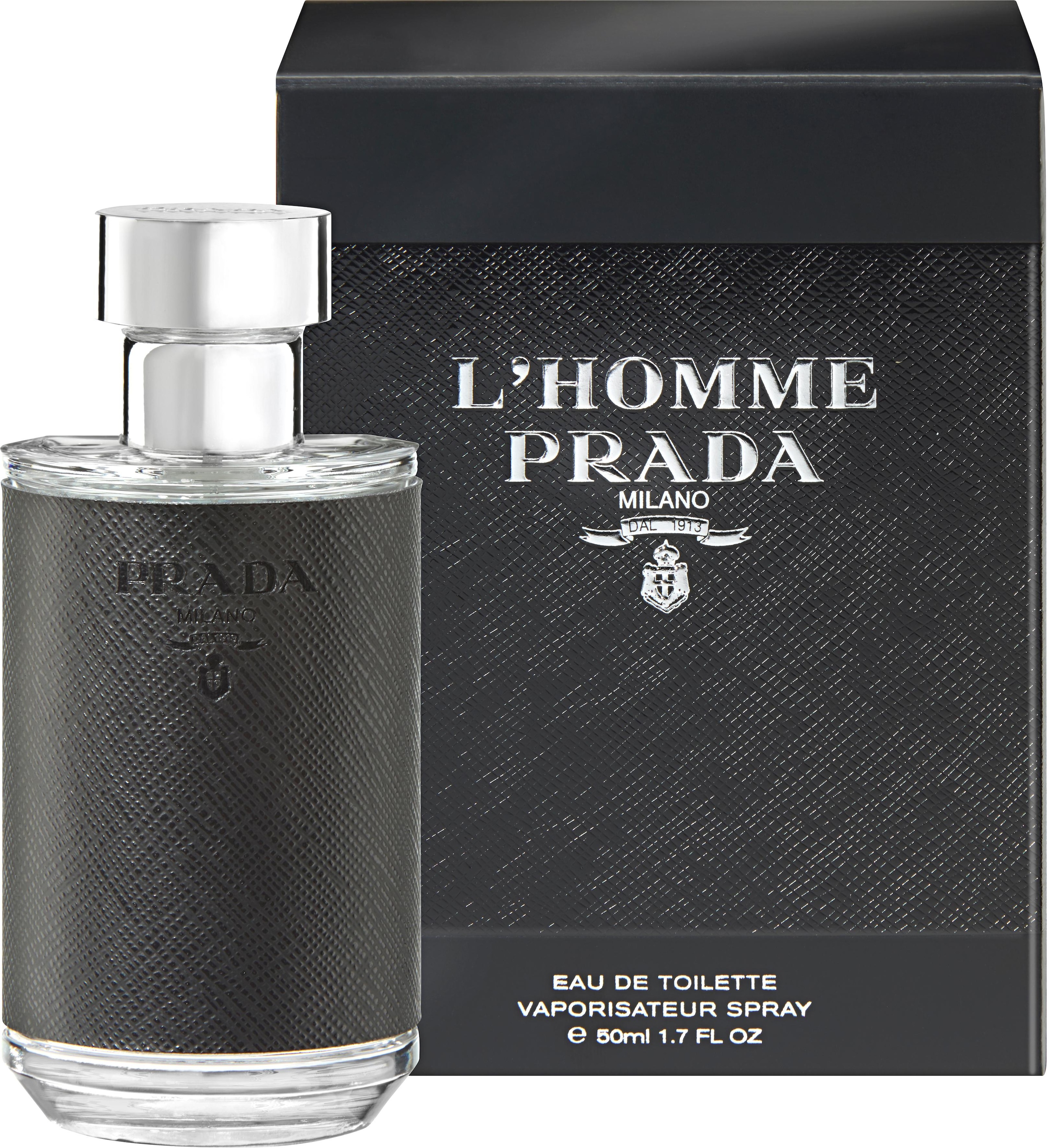 PRADA Eau de Toilette »L'Homme« Holziger Duft mit Amber, Iris, Neroli, Geranie und Patschuli.