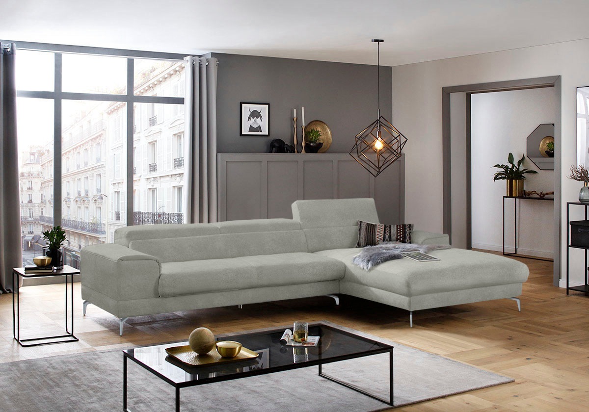 W.SCHILLIG Ecksofa »piedroo, Designsofa mit tollem Sitzkomfort, bequem und günstig online kaufen