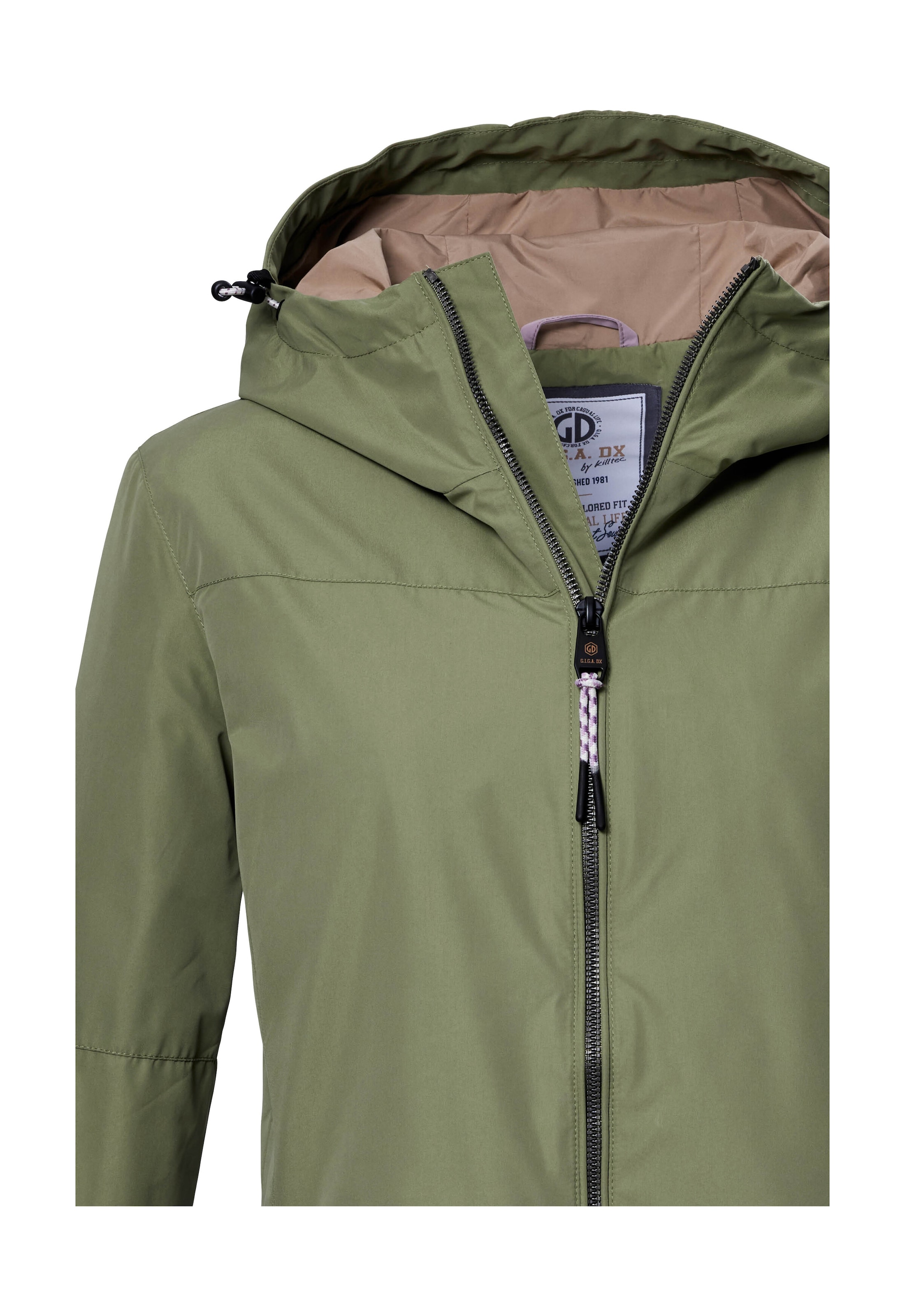 G.I.G.A. DX by killtec Funktionsjacke »GS 71 WMN JCKT« Damenjacke: wasserdicht, winddicht, PFAS-frei, verstellbar, Kapuze