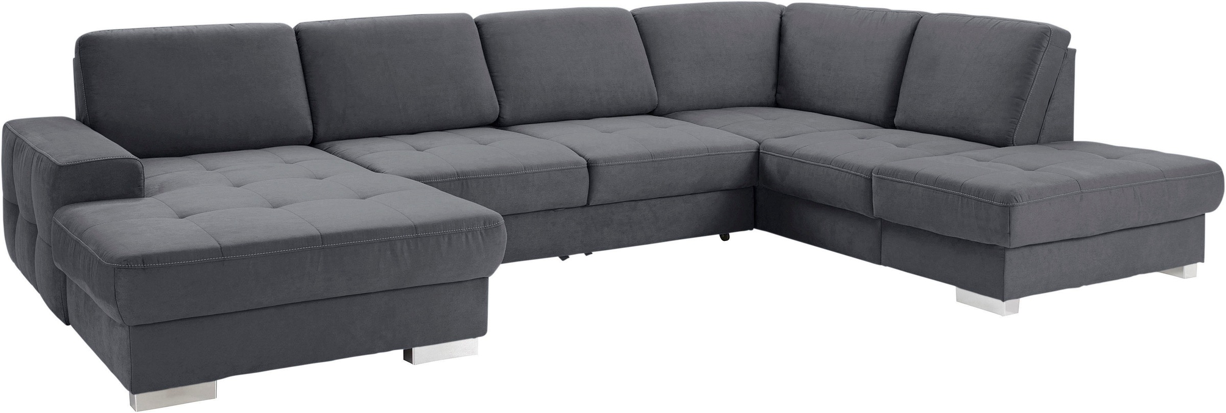 sit&more Wohnlandschaft »Santorini U-Form« mit Federkern und Sitztiefenvers günstig online kaufen